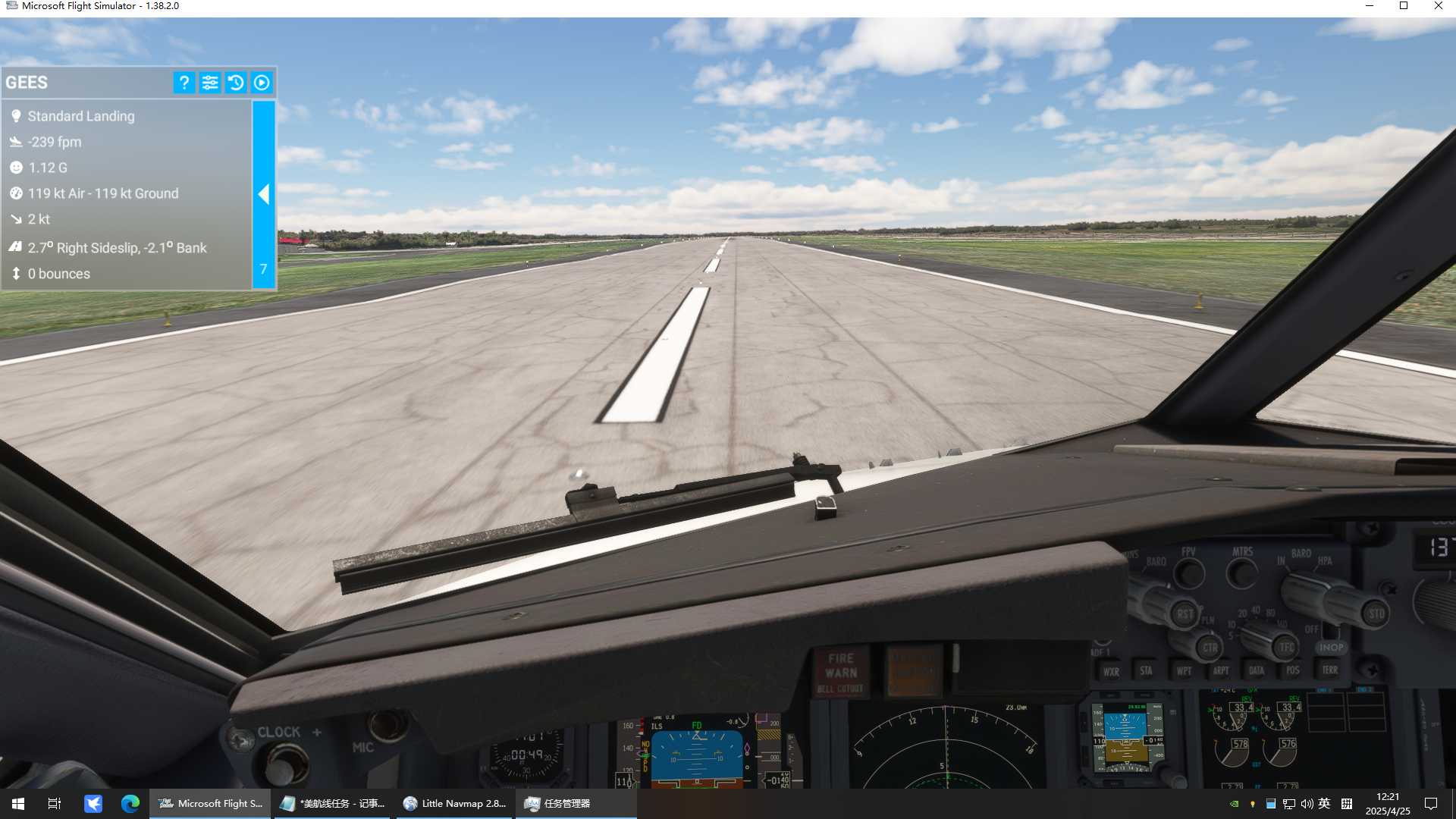 MSFS20  KAUS-----KMFE-2848 