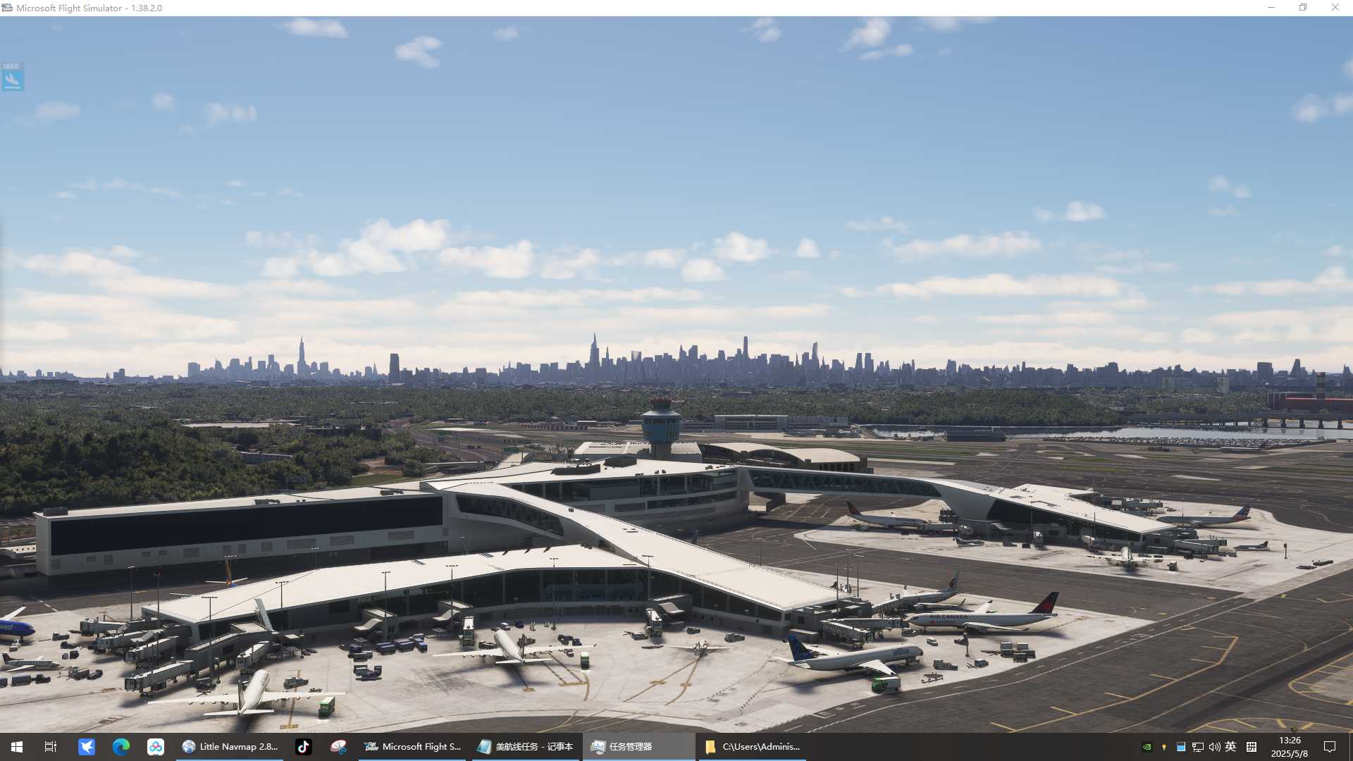 MSFS20  KCAK-----KLGA-8804 