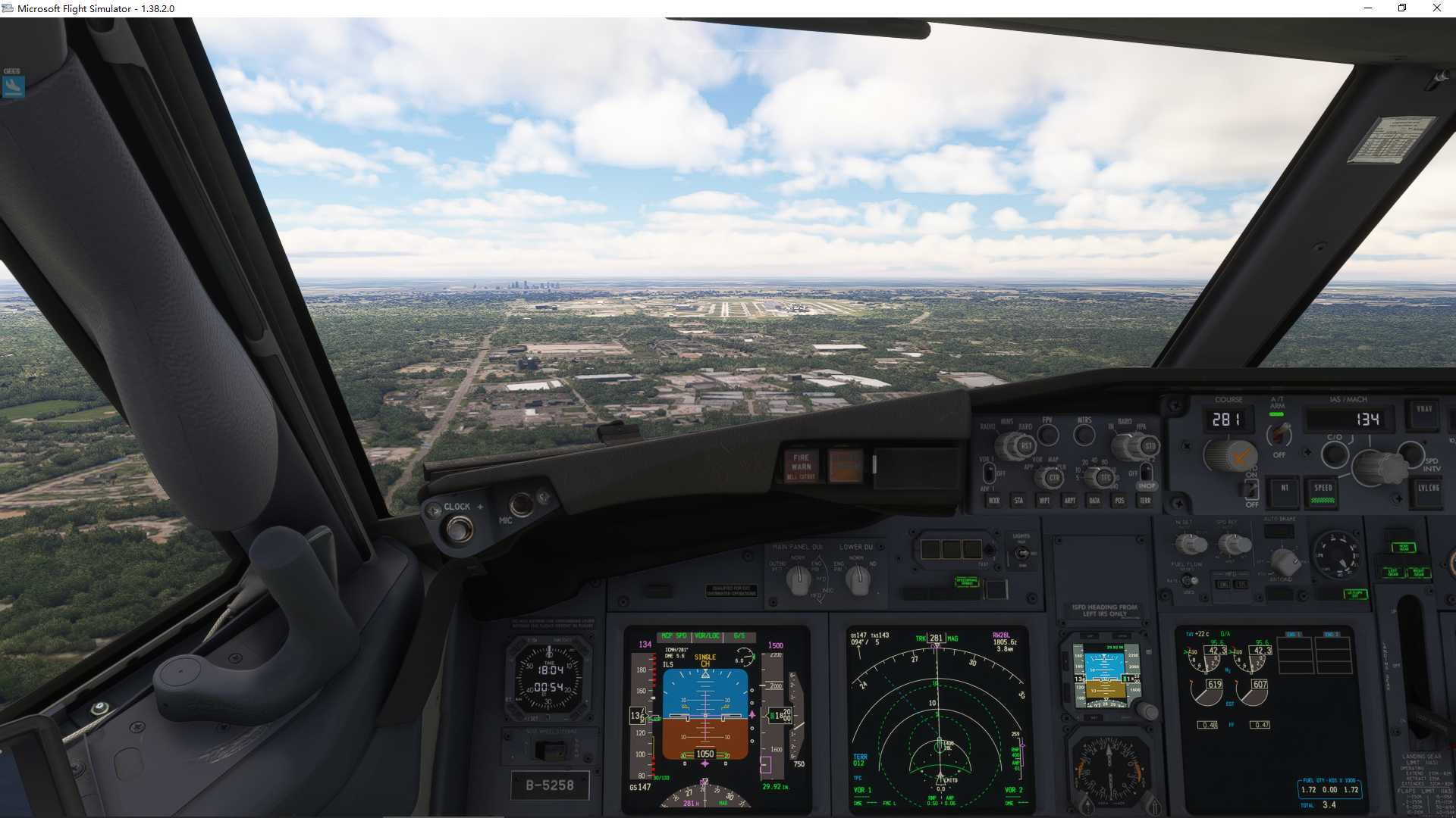 MSFS20  KPHL-----KCMH-7271 