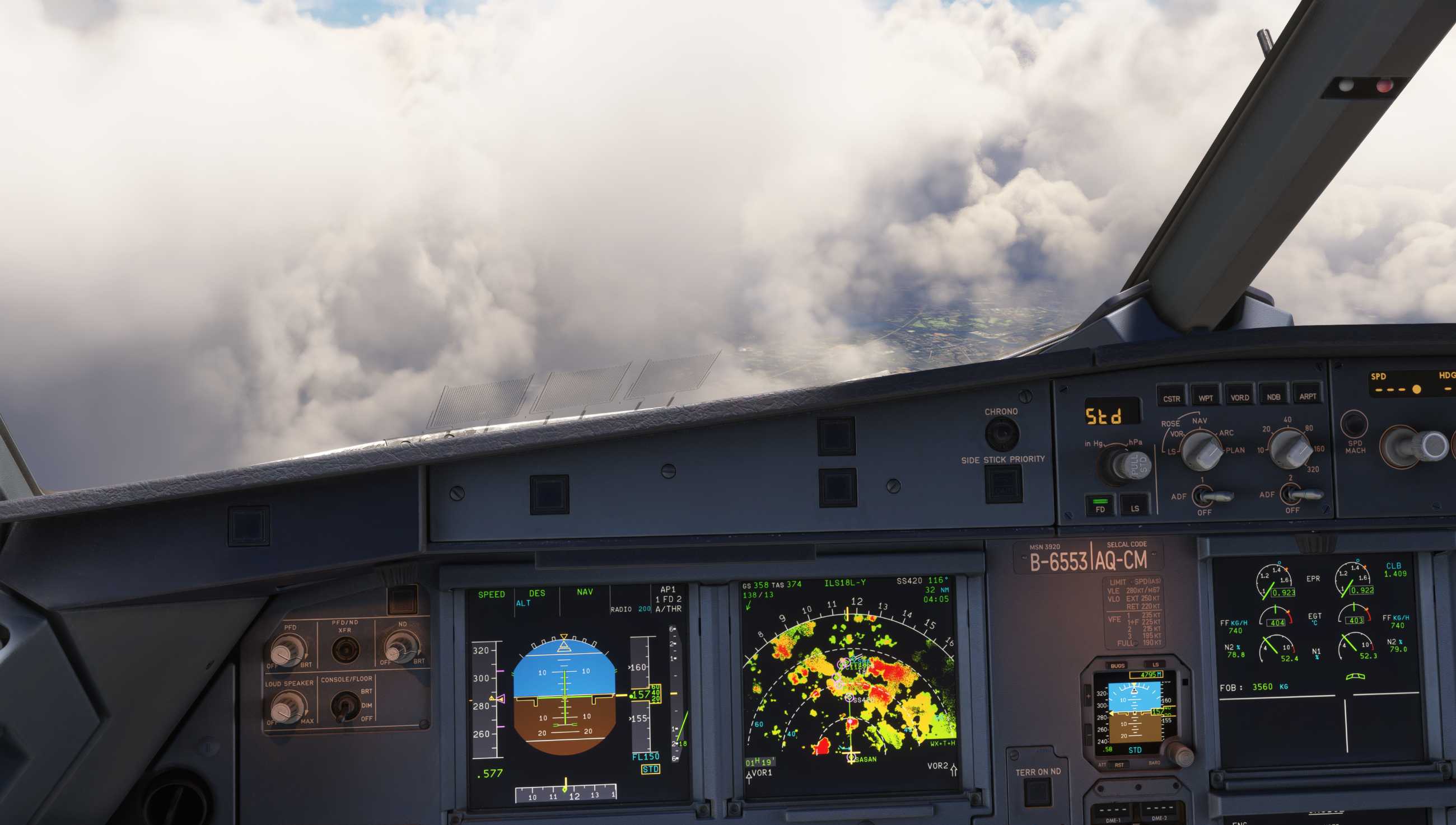 当【Fenix气象雷达更新】遇上台风【竹节草】-7482 