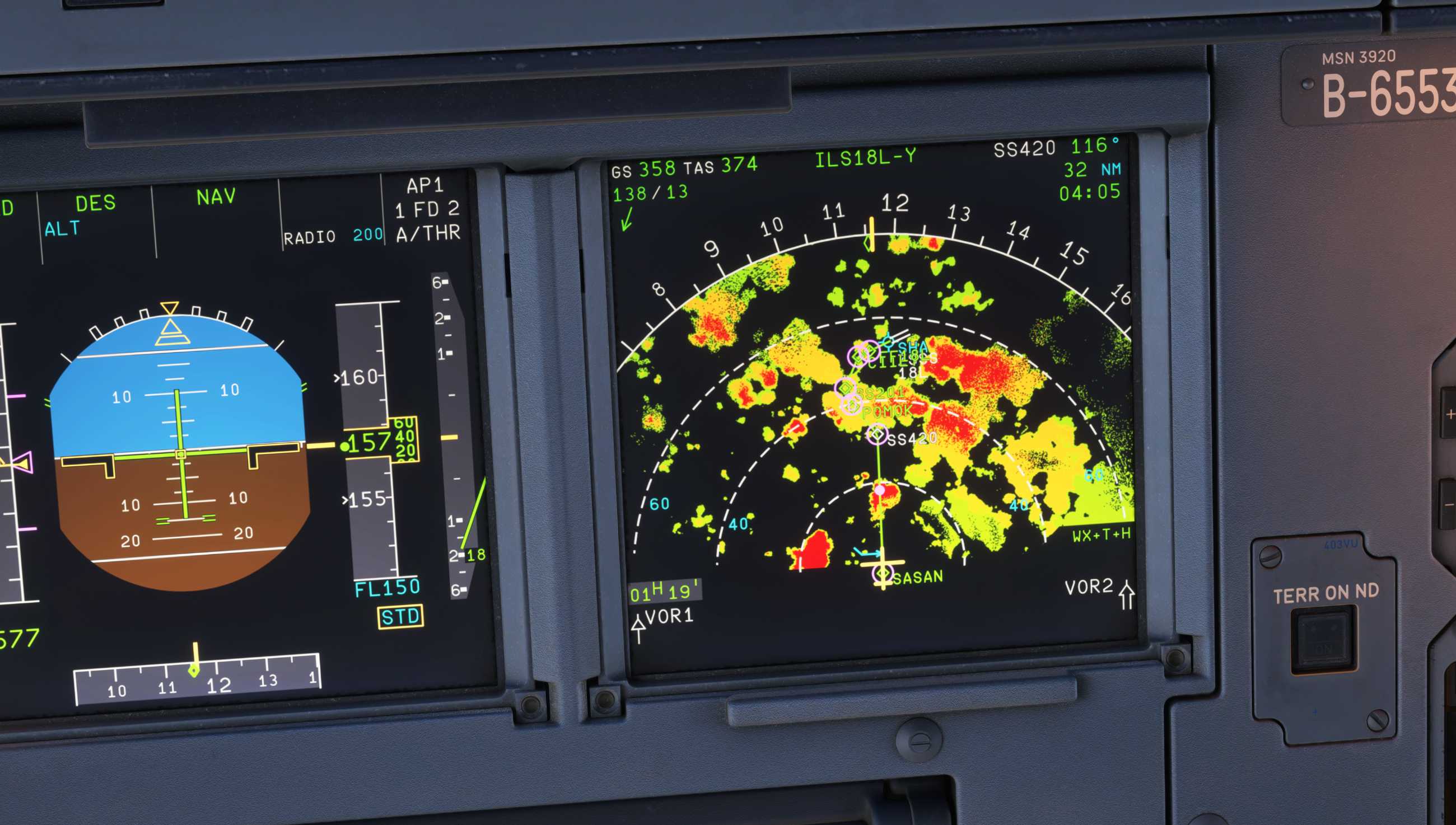 当【Fenix气象雷达更新】遇上台风【竹节草】-5641 