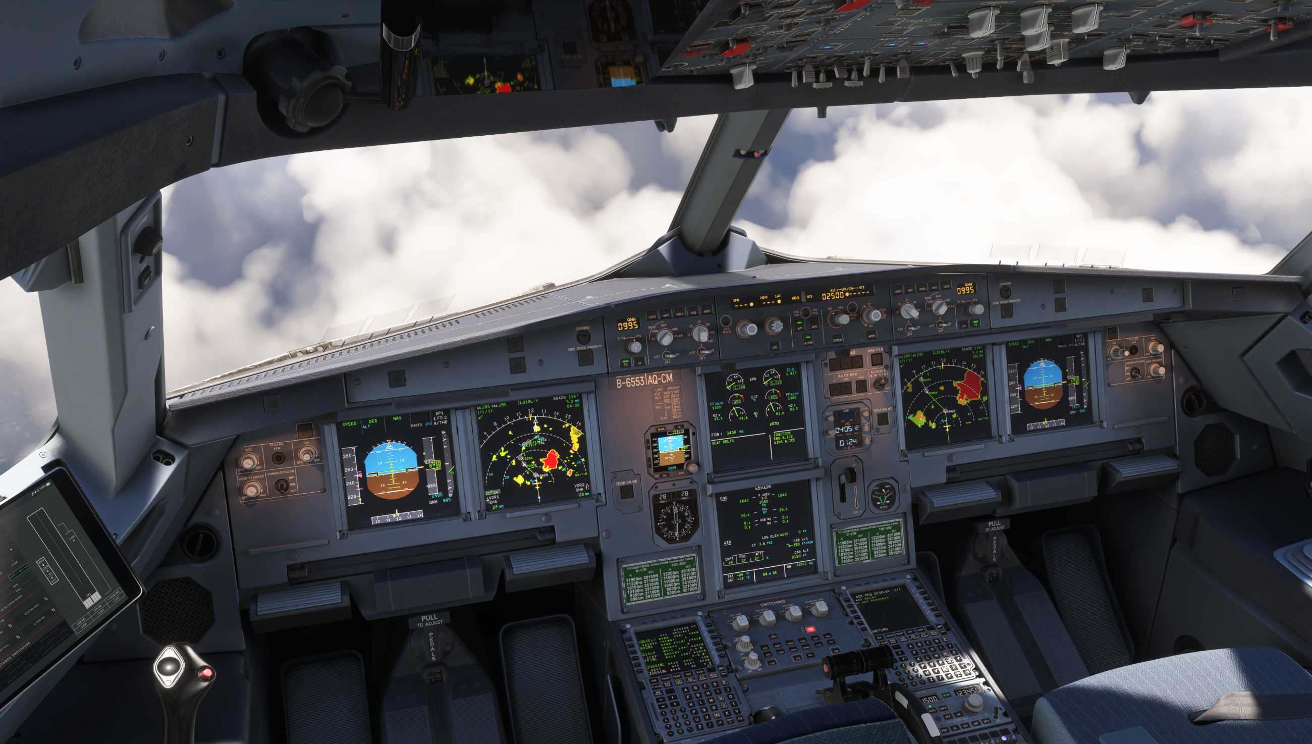 当【Fenix气象雷达更新】遇上台风【竹节草】-2393 