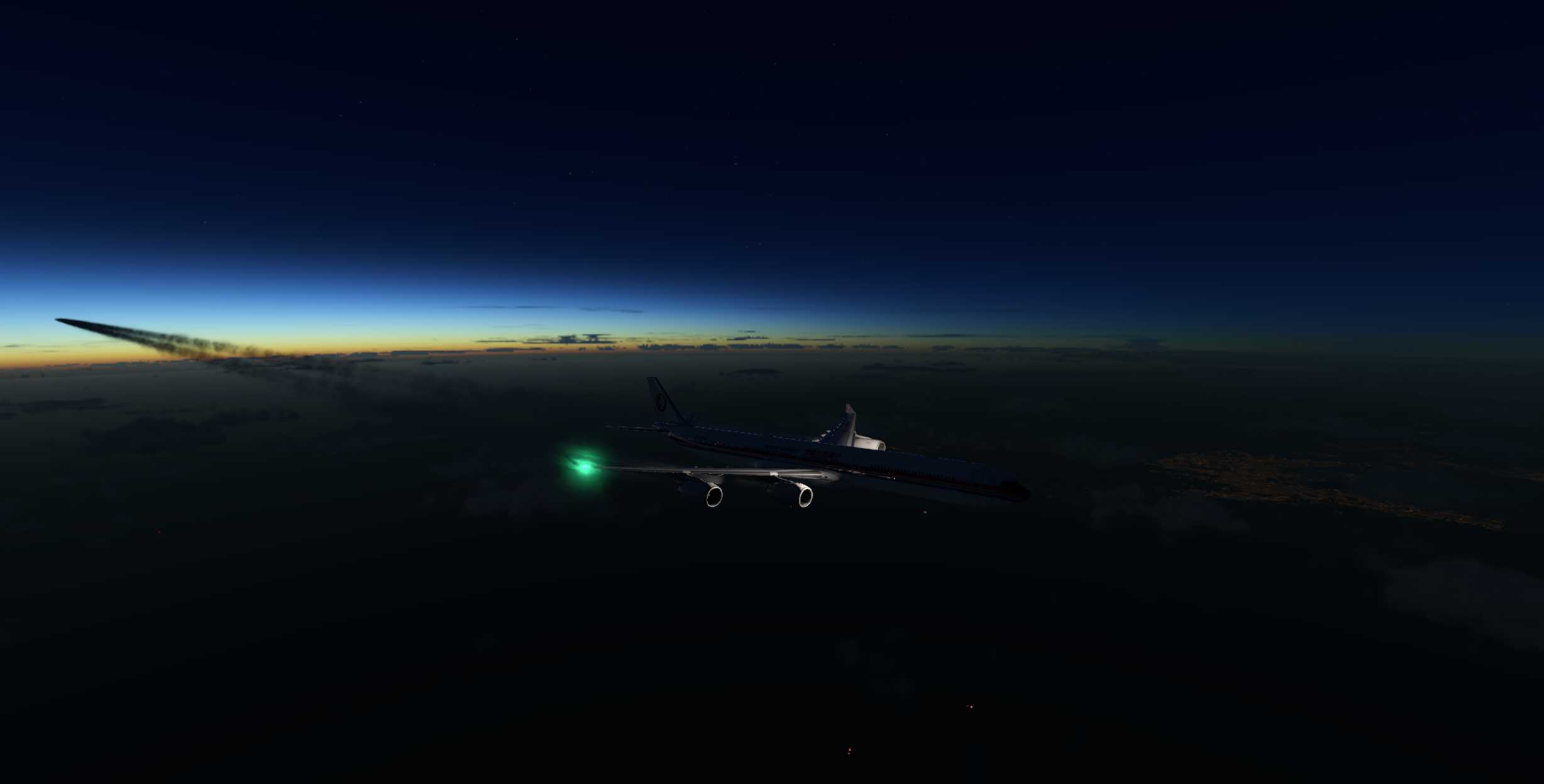 CES A340-600 FIRST TIME FOR XPLANE12-6424 