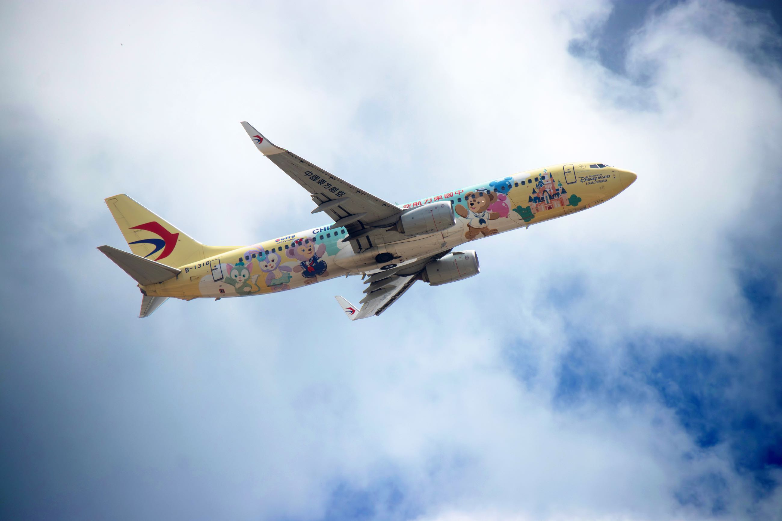 东航迪士尼系列彩绘-6829 