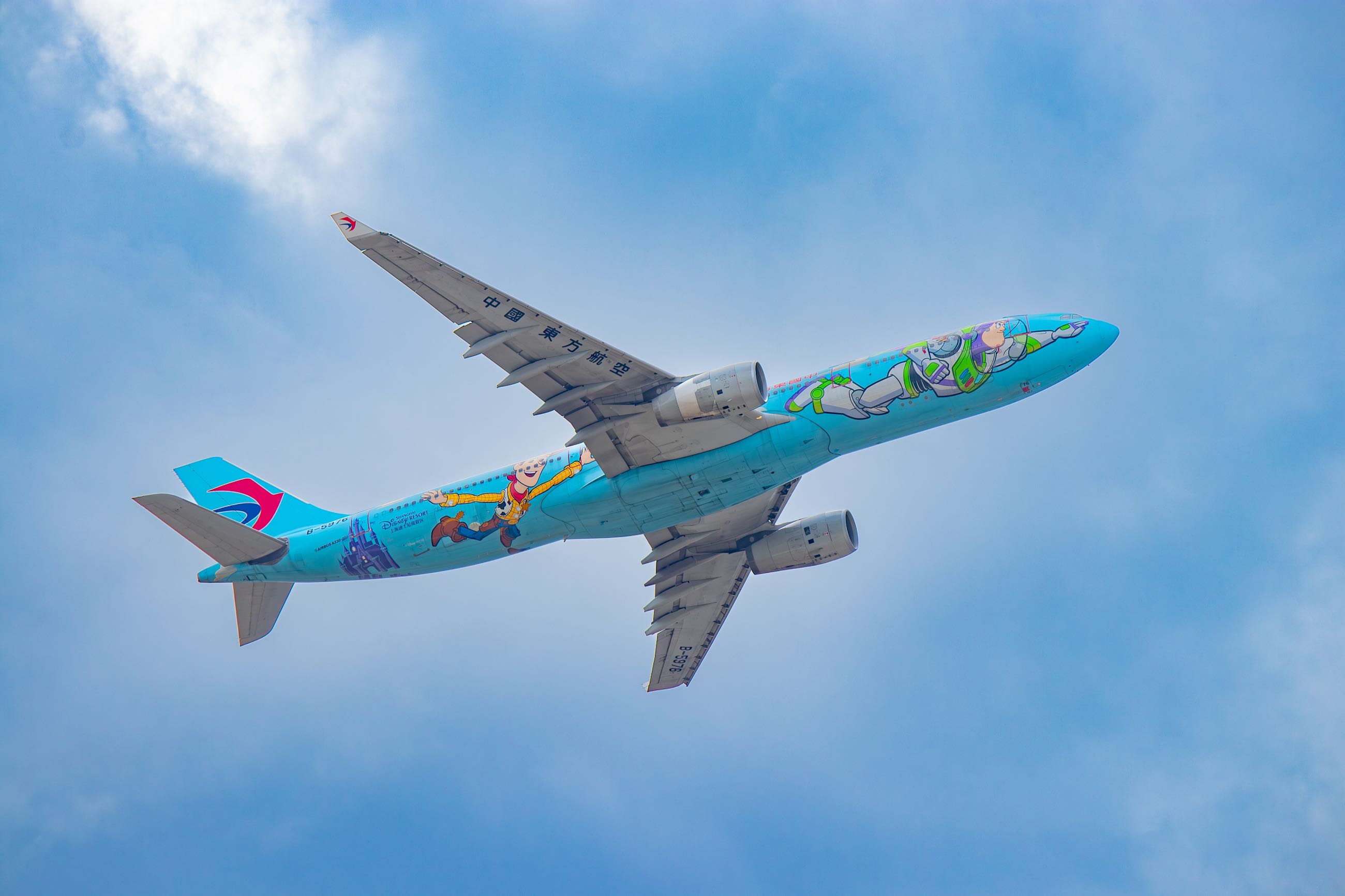 东航迪士尼系列彩绘-3839 