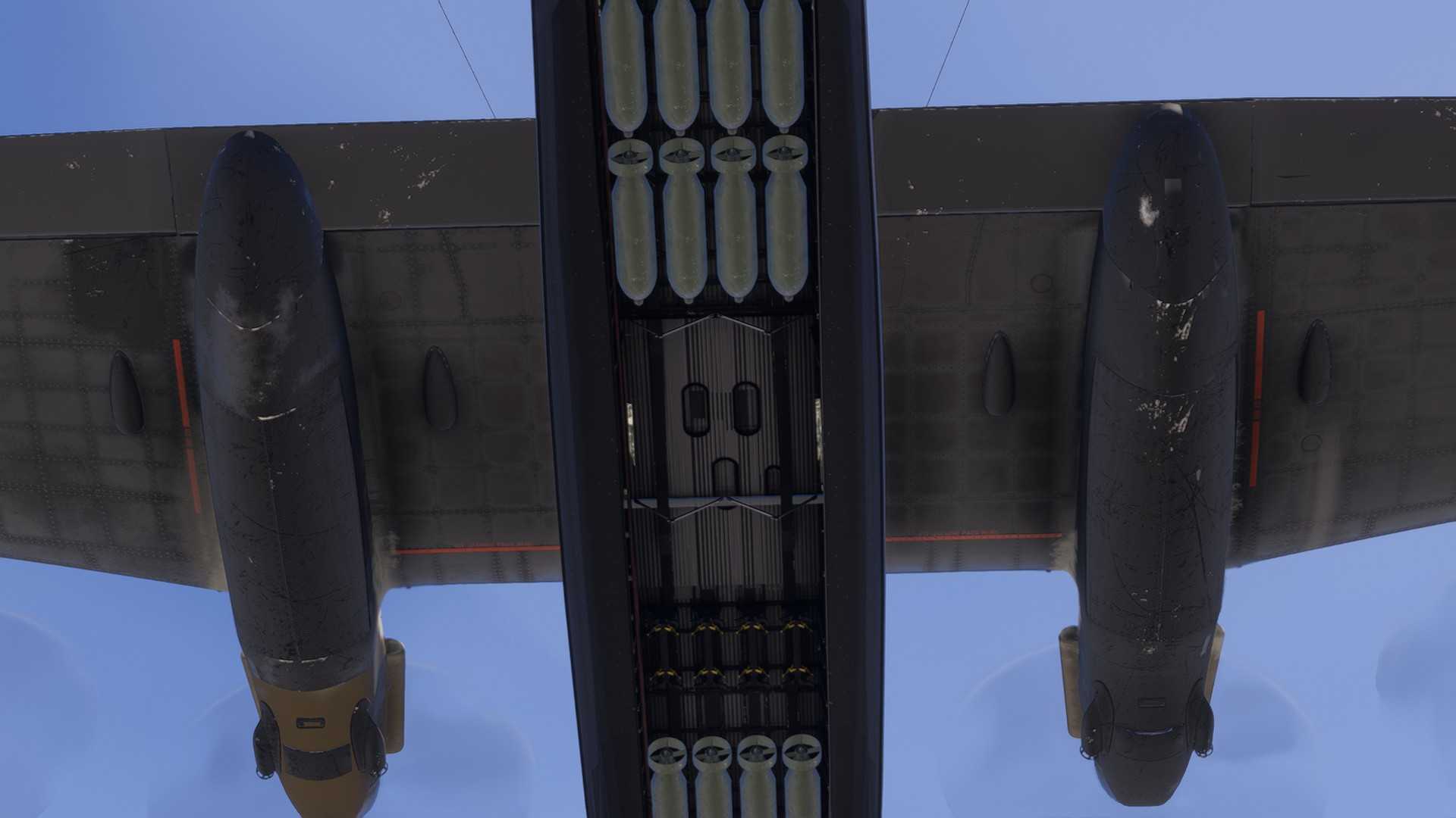 飞一下二战经典轰炸机-兰开斯特-5065 