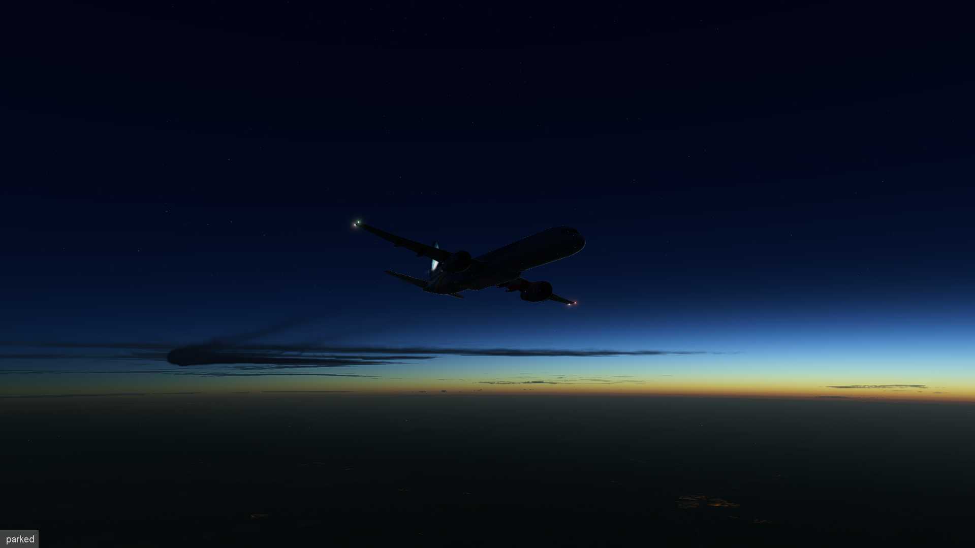 挑一架拍过的飞机模拟它的航线1-8833 