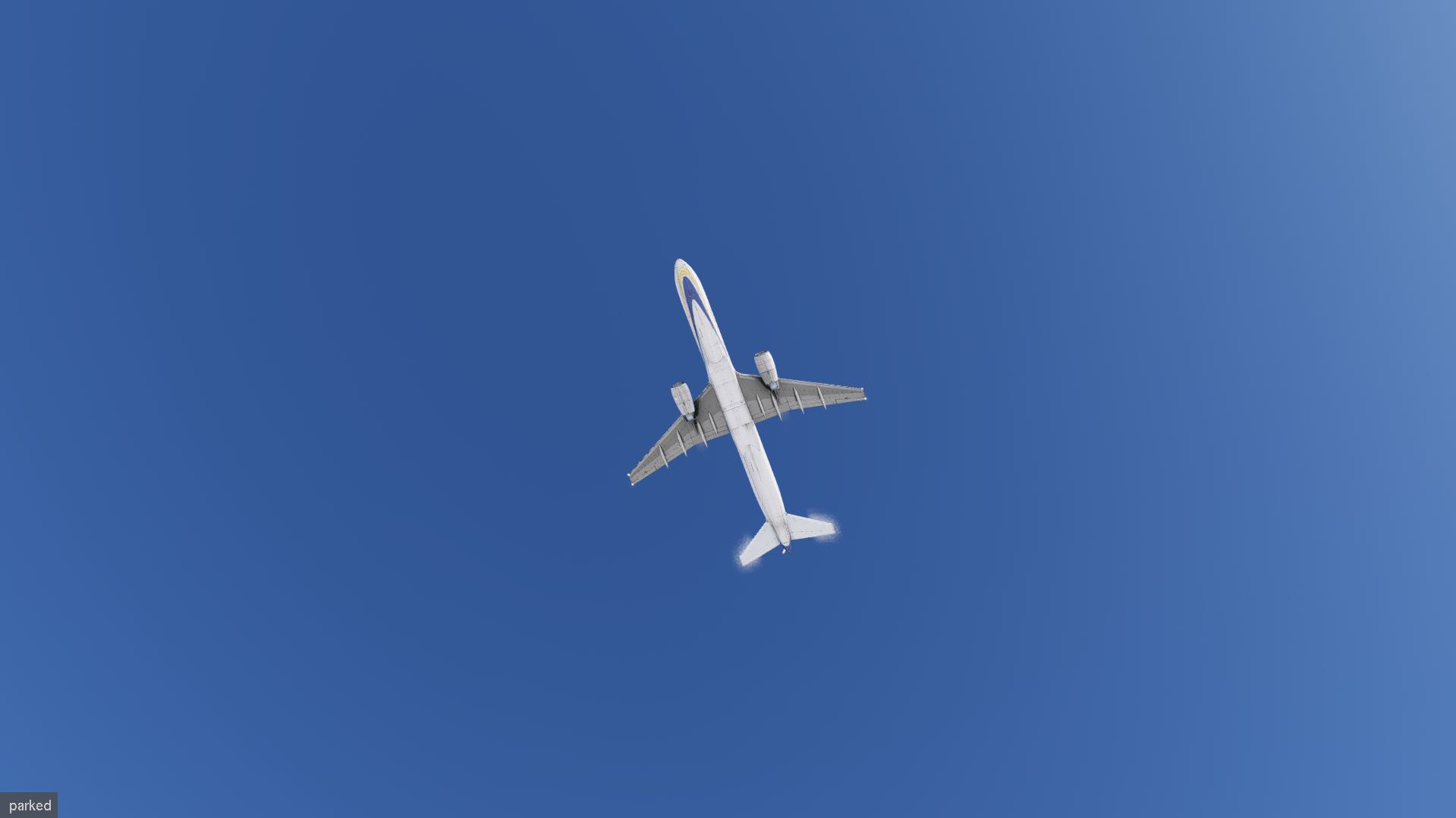 挑一架拍过的飞机模拟它的航线2-5847 