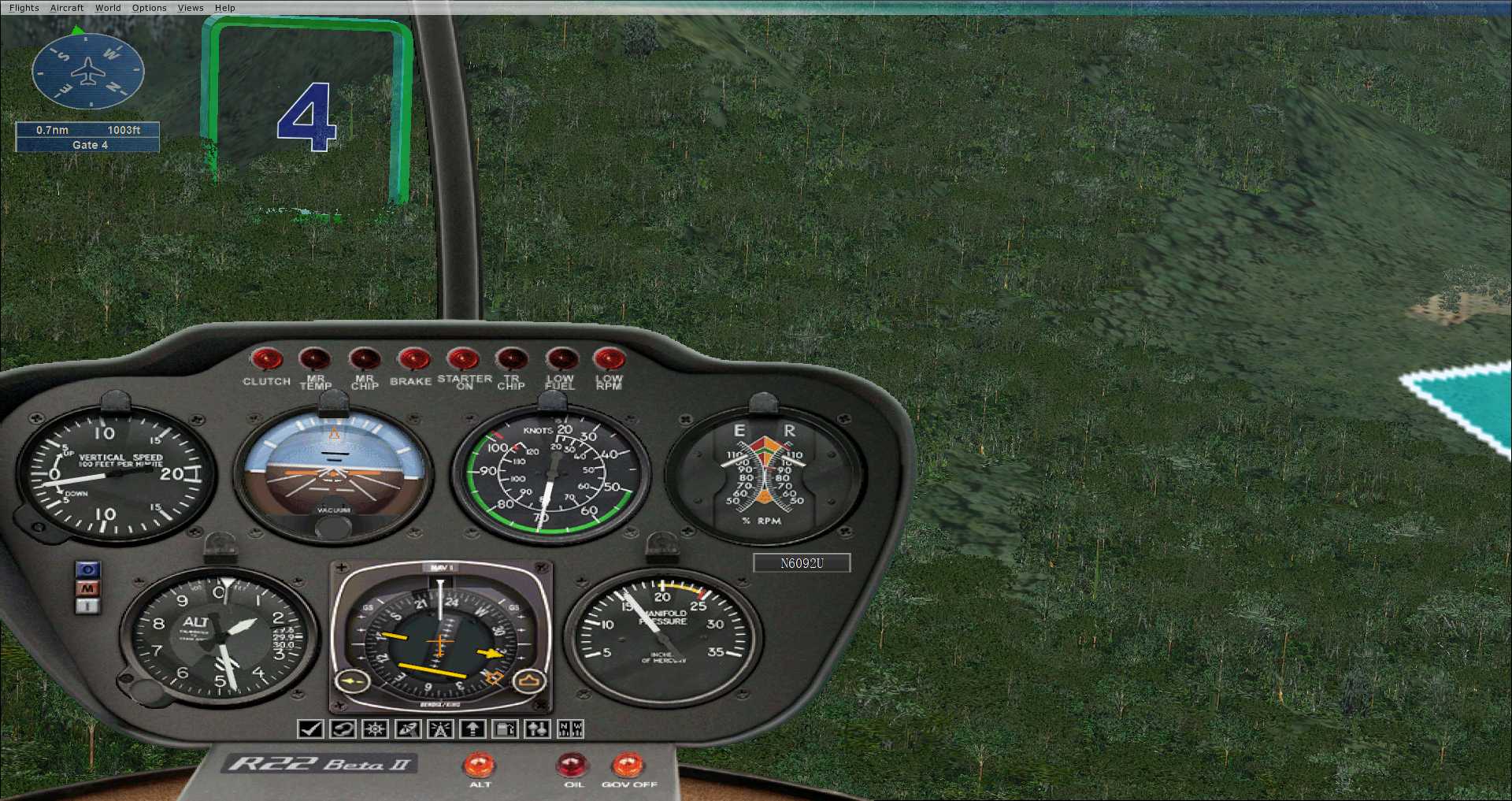 FSX飞行任务之直升机教学1：开启空中操控新体验-958 