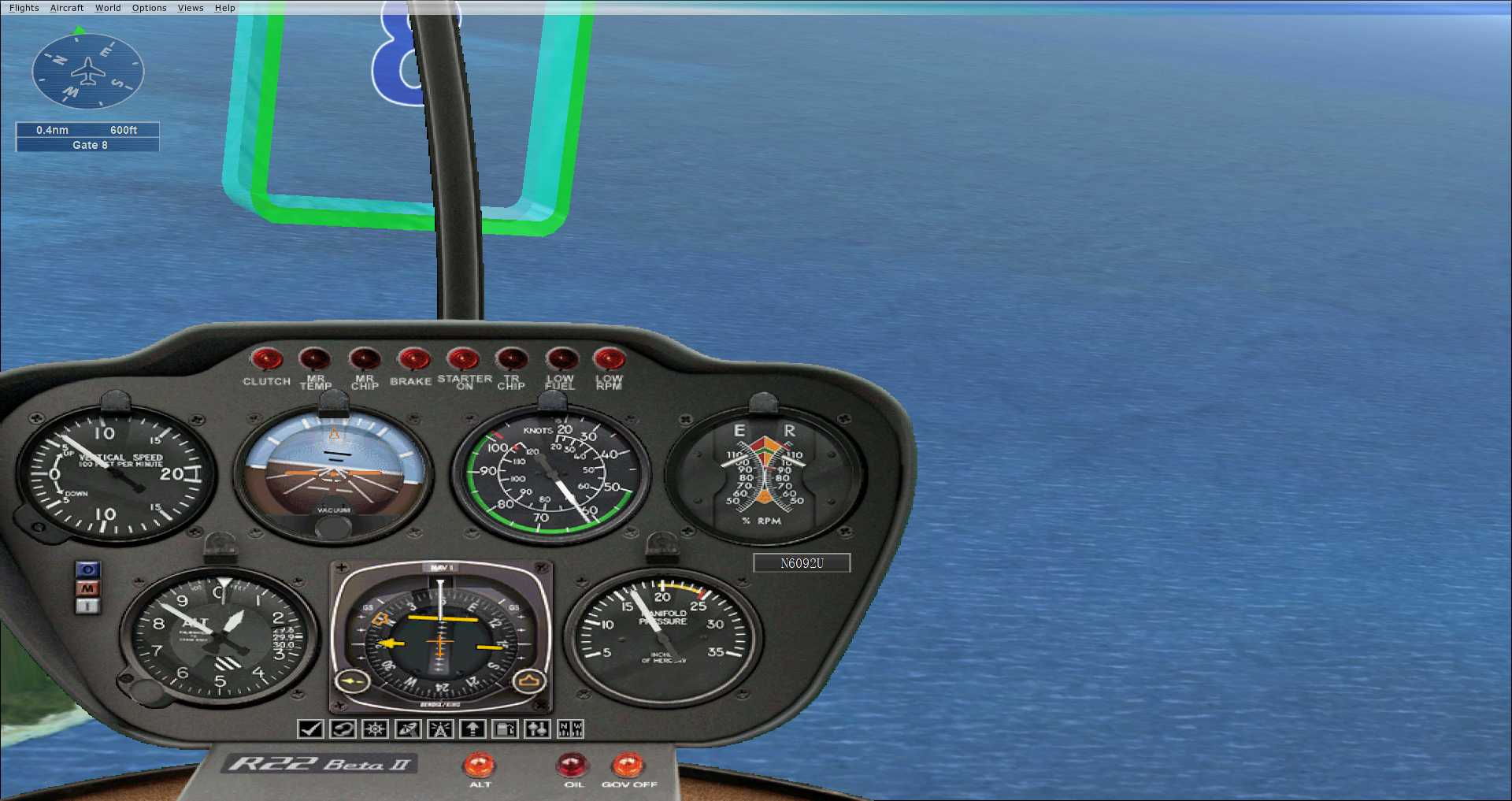 FSX飞行任务之直升机教学1：开启空中操控新体验-8123 