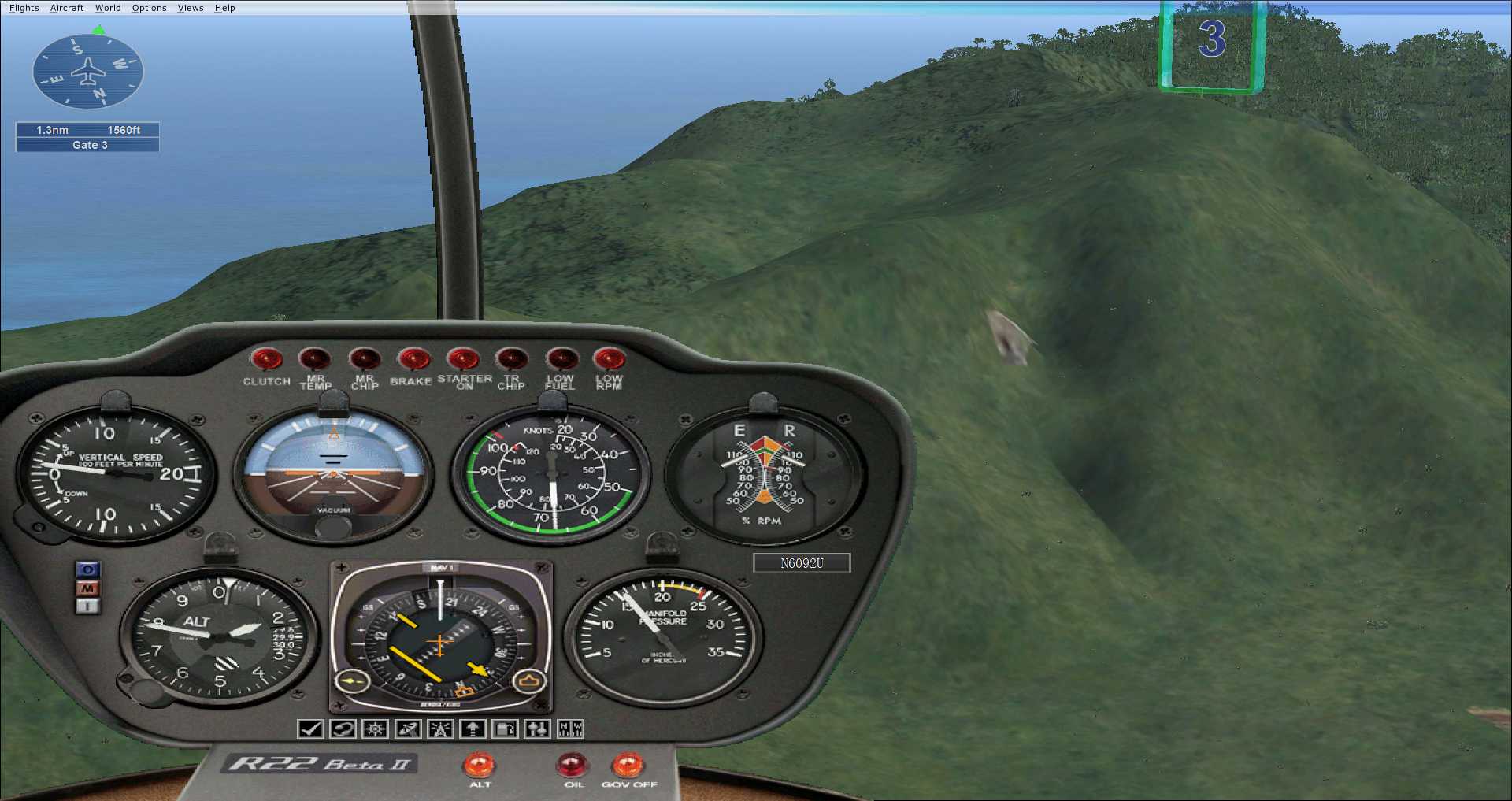 FSX飞行任务之直升机教学1：开启空中操控新体验-82 