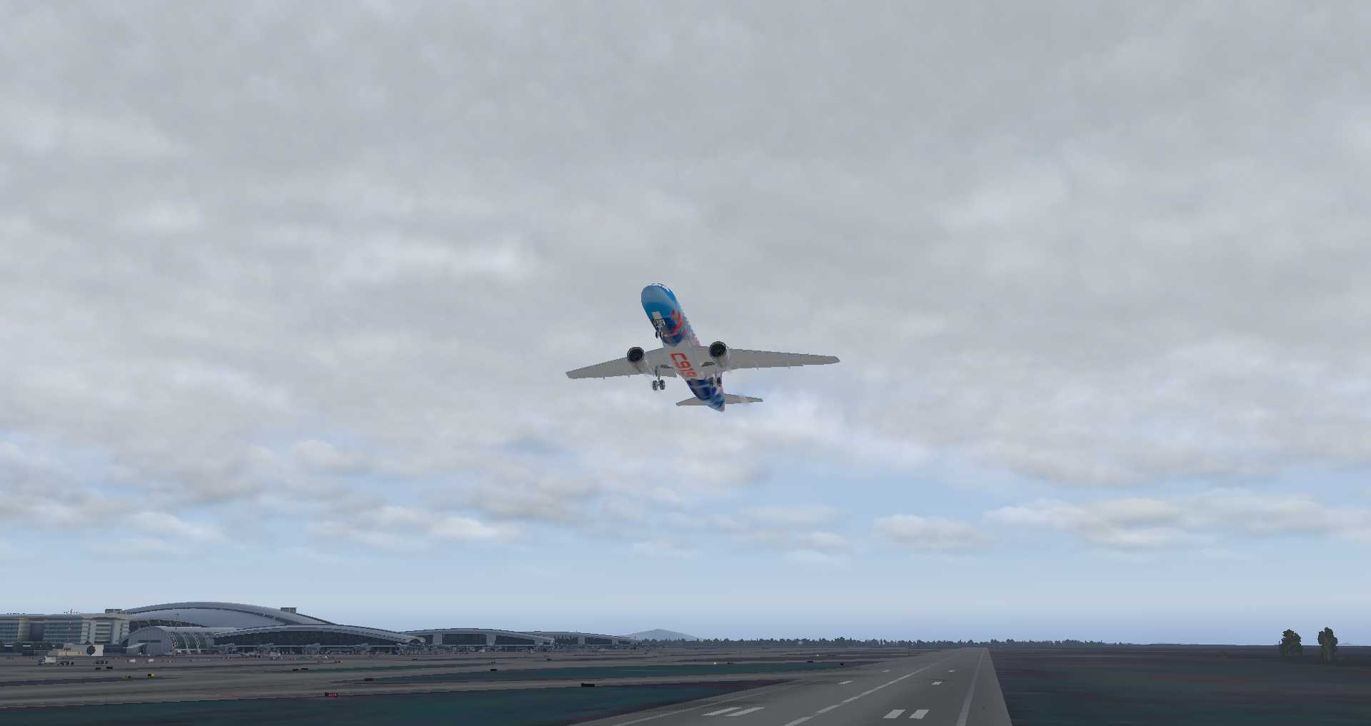 【周测4】“活力全运会”试飞-3098 