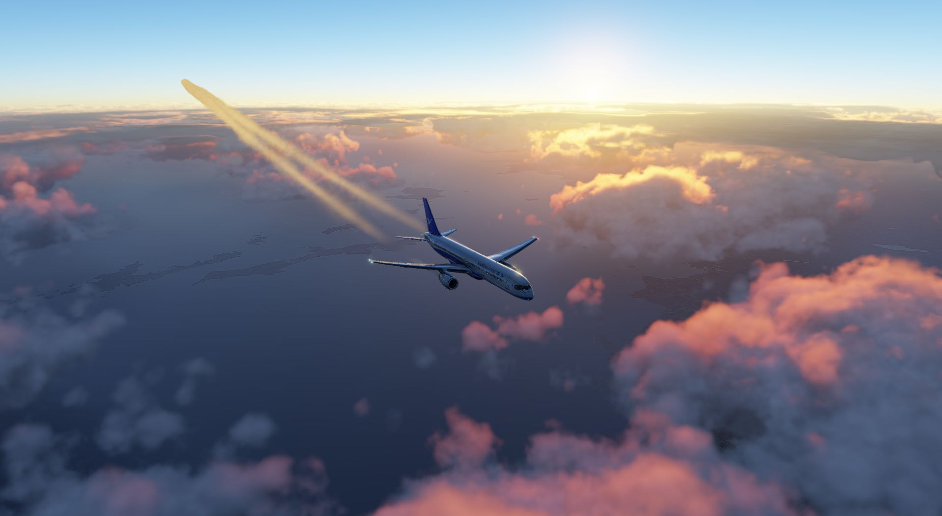 模拟飞行杂图-8095 