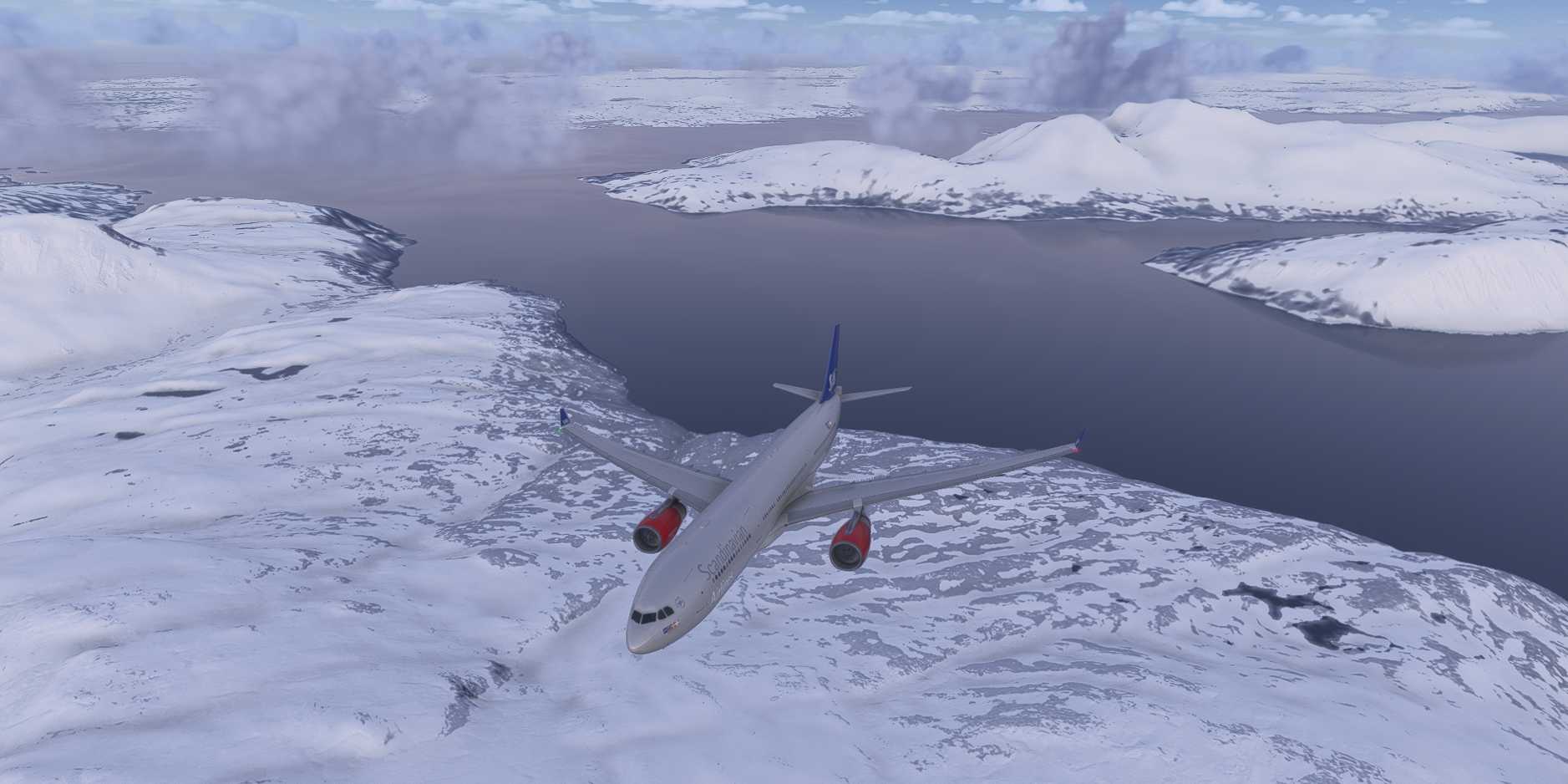 北欧航空从努克机场起飞-9067 