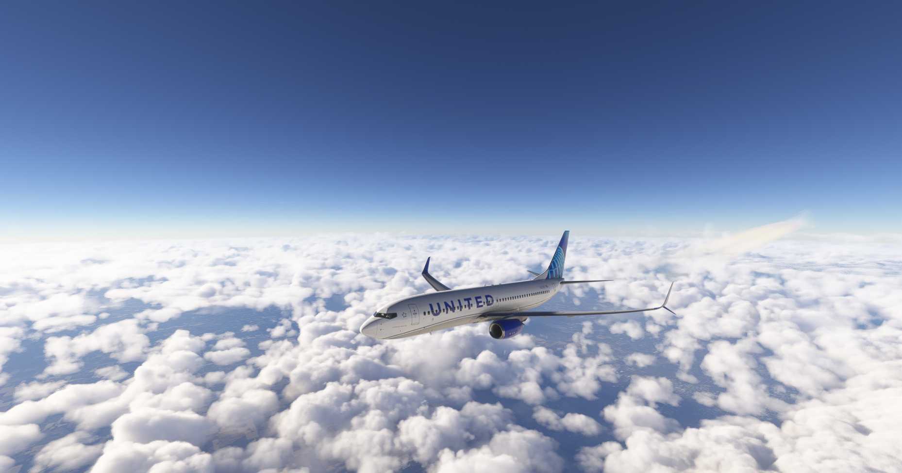 United Airline 737-800-8656 