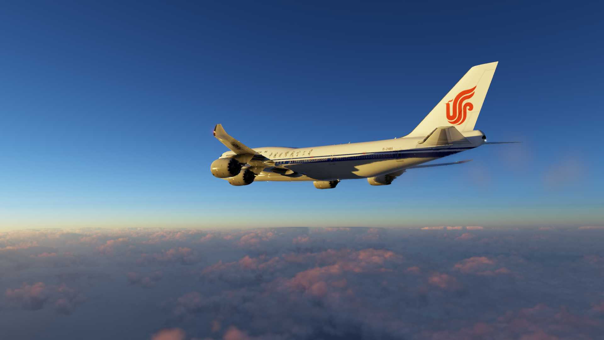 ZBAA-KJFK CCA981 极夜日出-4911 