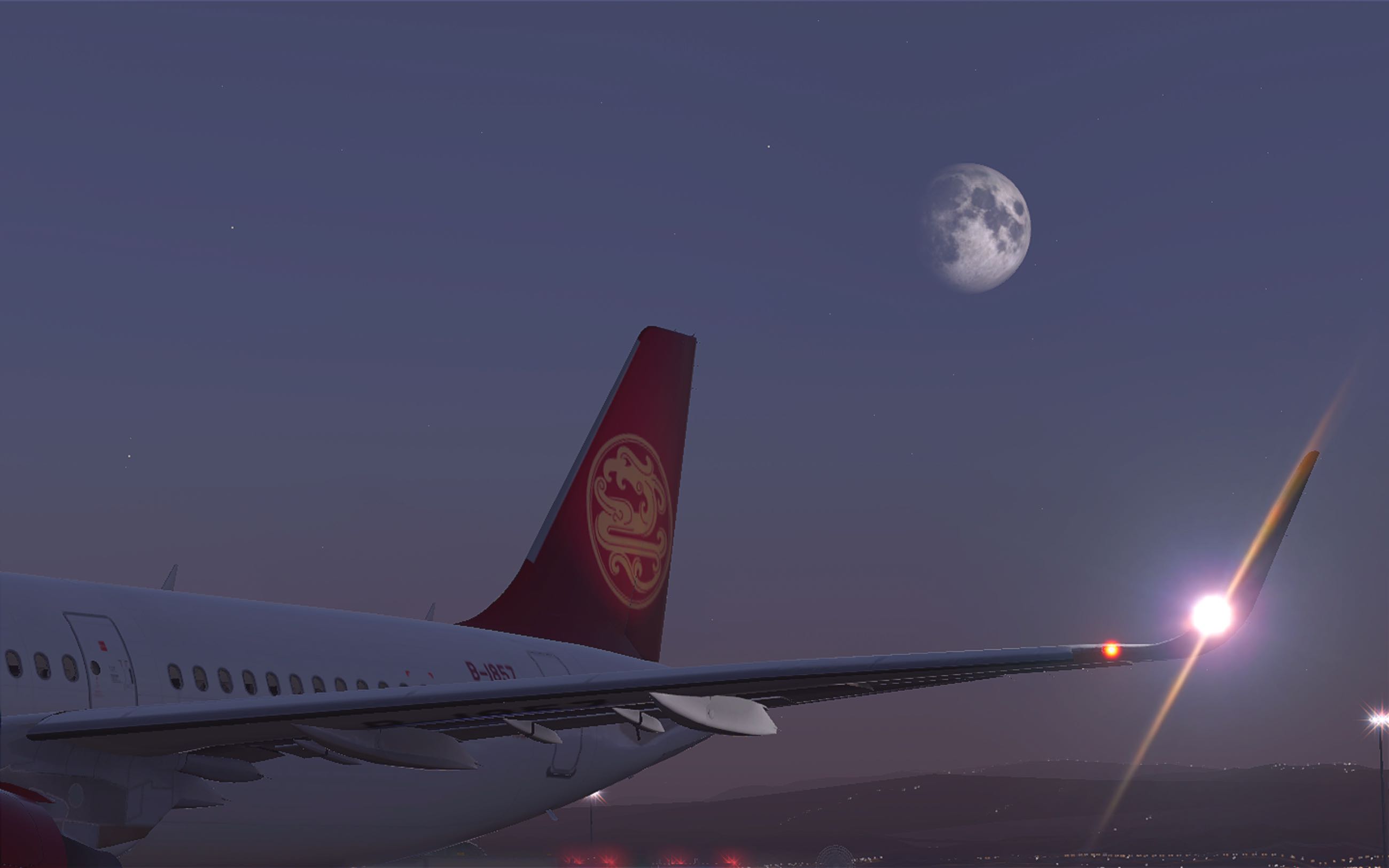 XP11 RJBB落地&amp;起飞-5878 