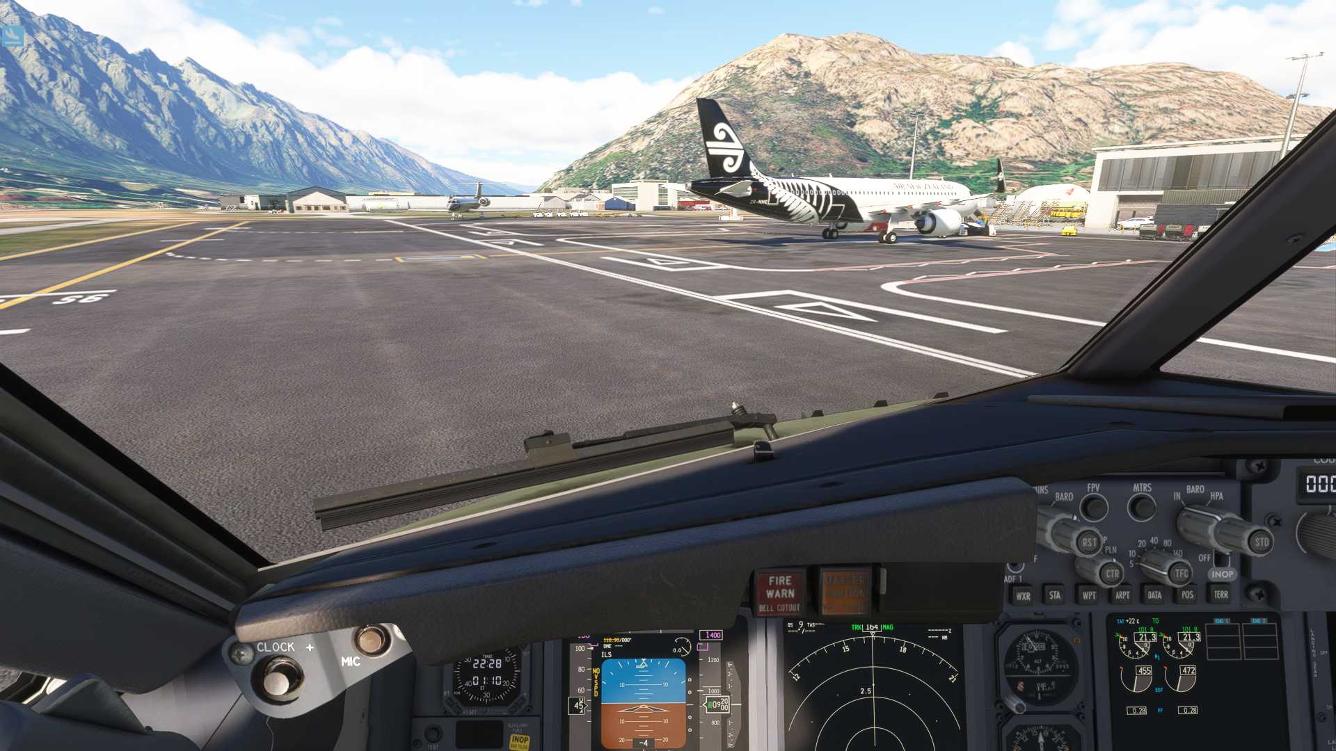 MSFS20  NZWN---NZQN-390 