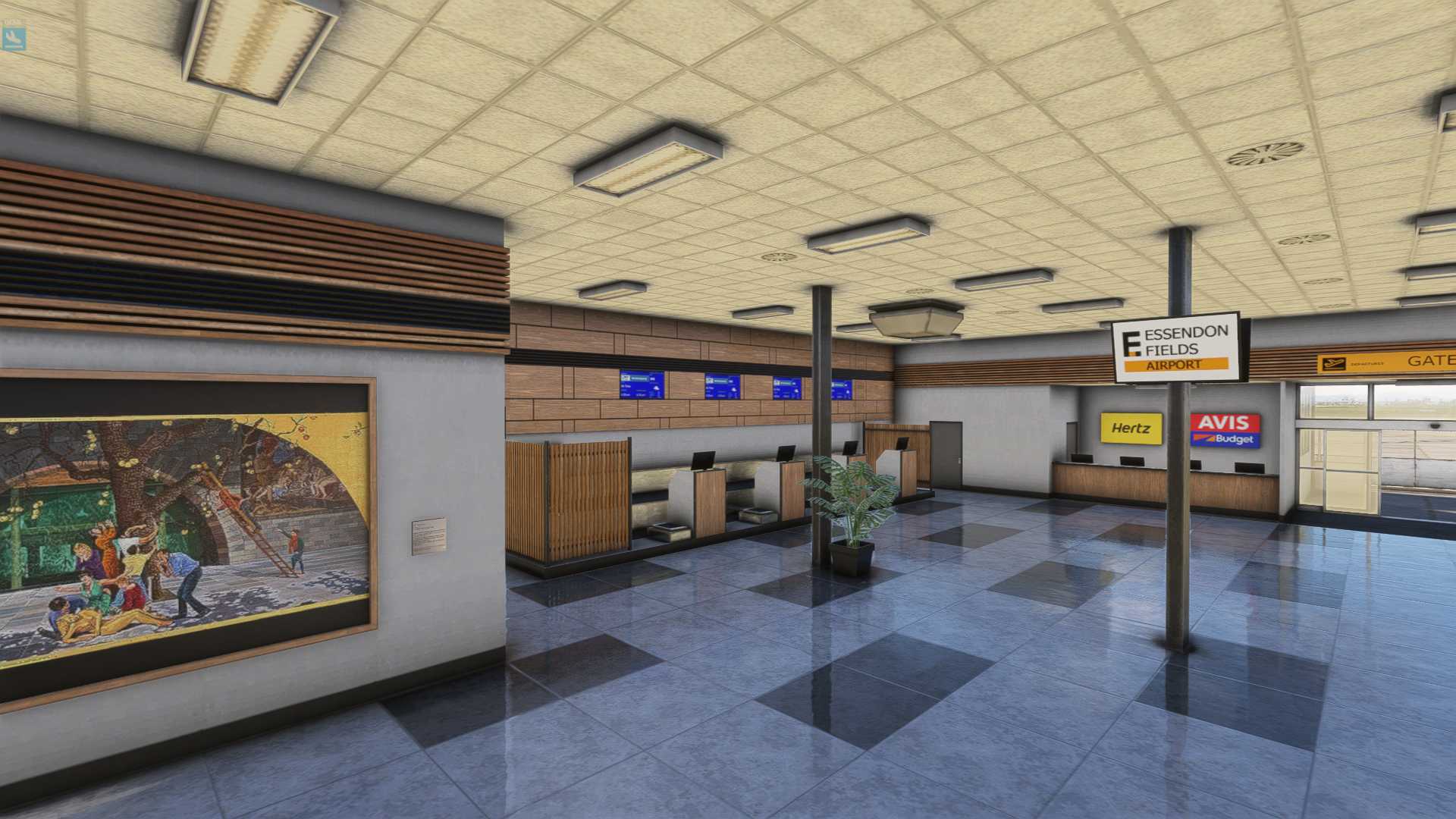 MSFS20  YMEN----YBCG-2074 