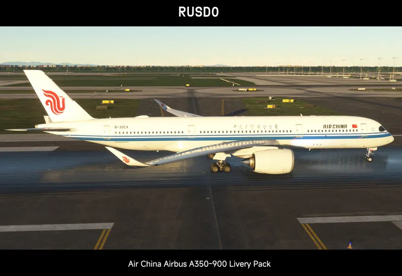 【2020/2024（含客舱）】中国国际航空公司A350-900标准涂装机...-4388 