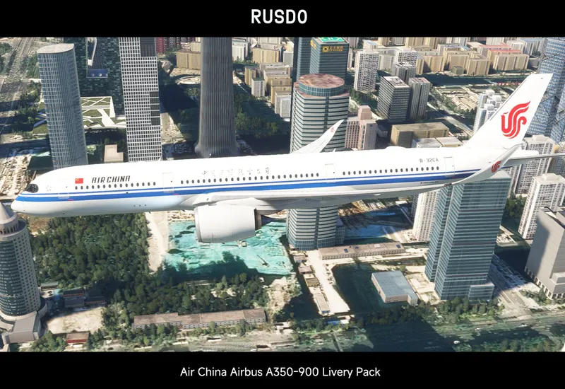 【2020/2024（含客舱）】中国国际航空公司A350-900标准涂装机...-7199 