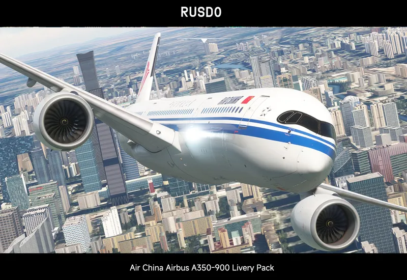 【2020/2024（含客舱）】中国国际航空公司A350-900标准涂装机...-5667 