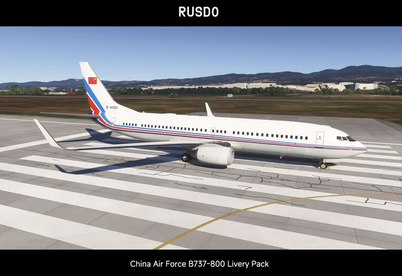【PMDG/MSFS2024】中国空军 B737-800 全机队涂装包-4713 