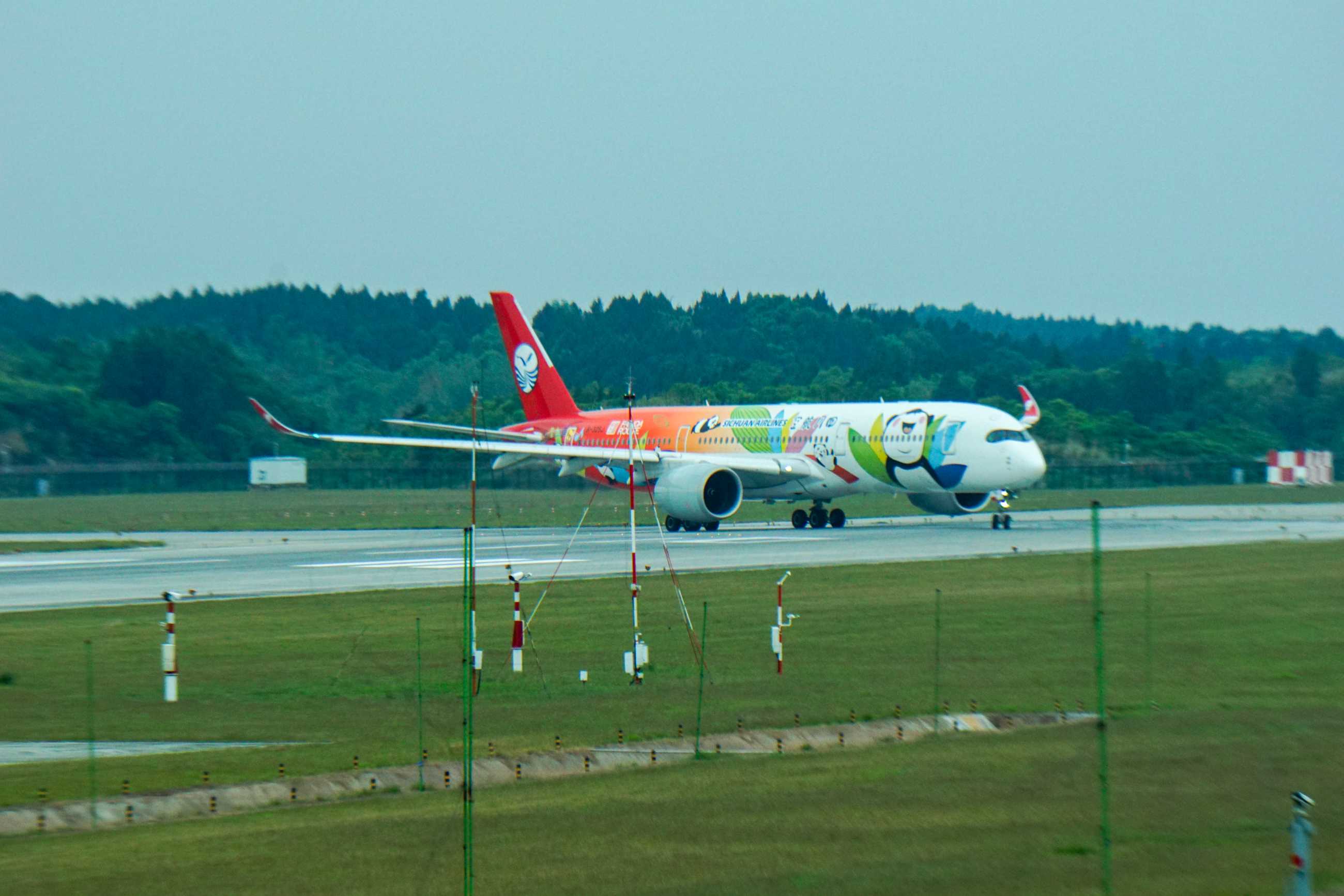 天府拍机四川航空359-6146 