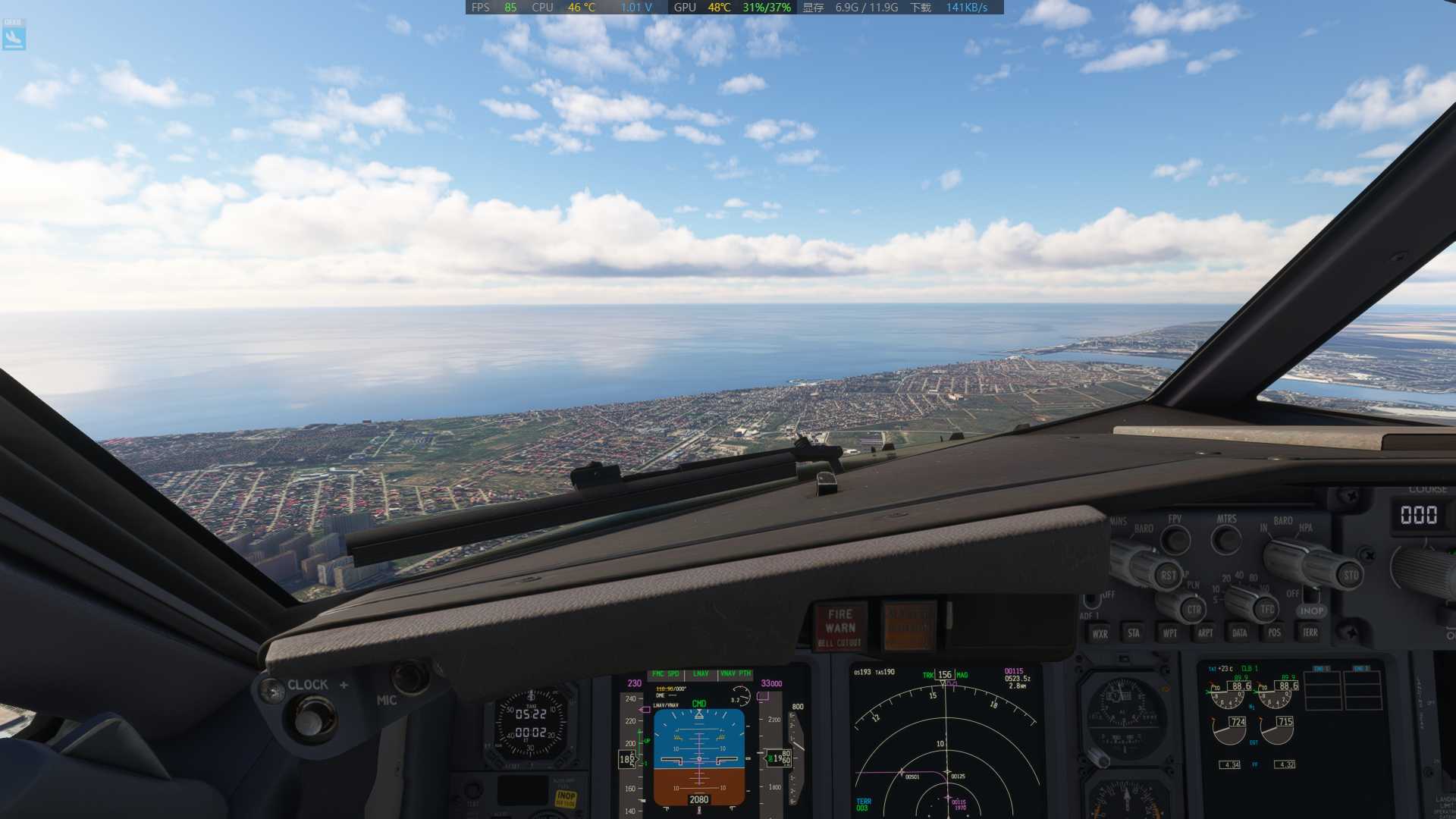 MSFS20  UKOO---URKK-1428 