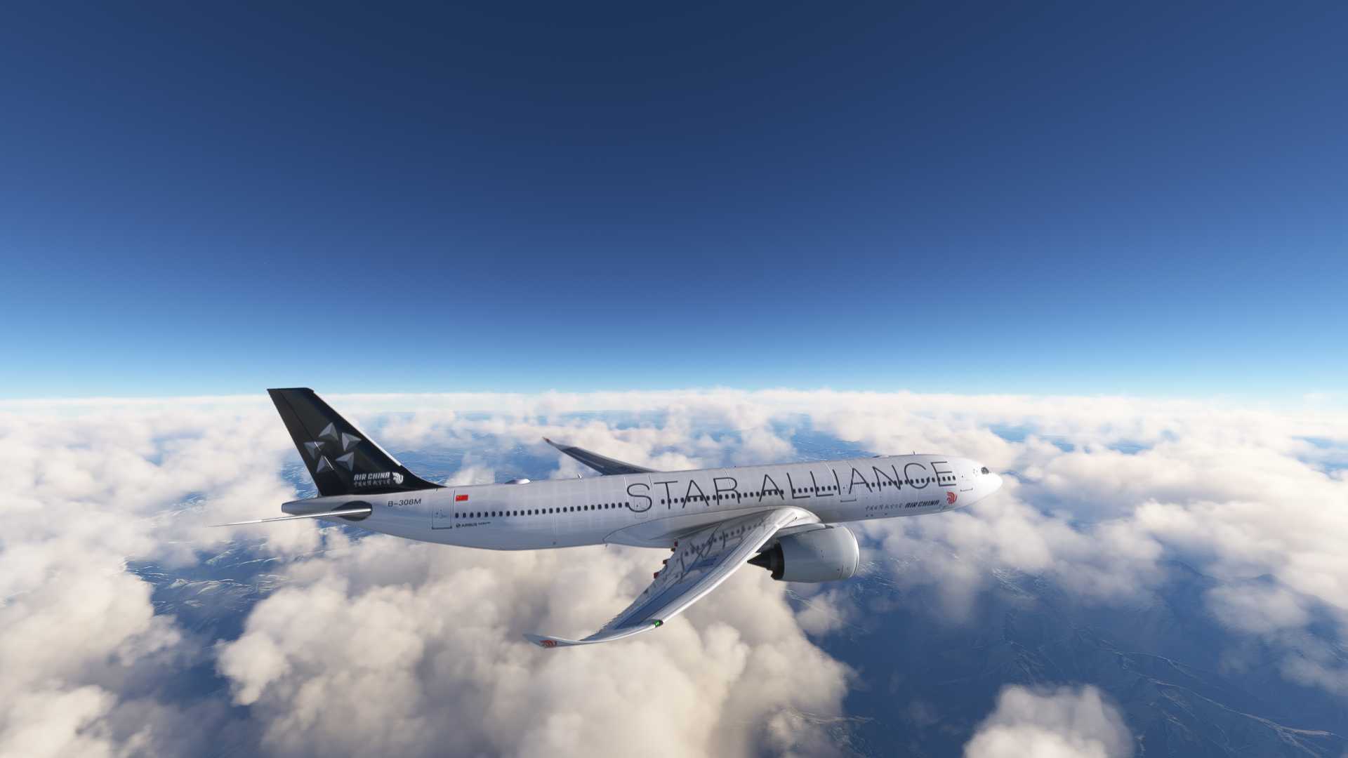 喜提新涂装【air china】-8420 