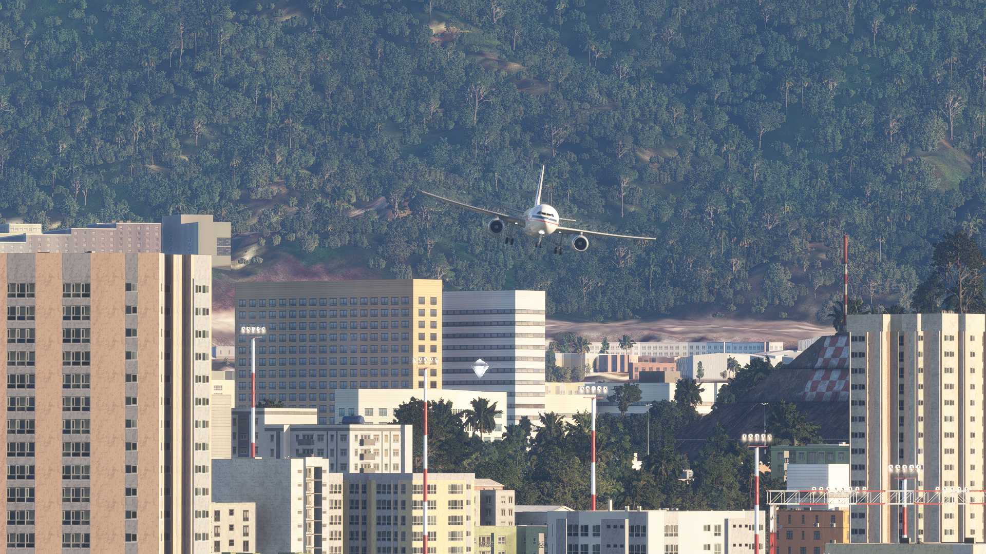 绝版图片：香港启德&amp;中国西北航空&amp;空客A300-600R-8415 