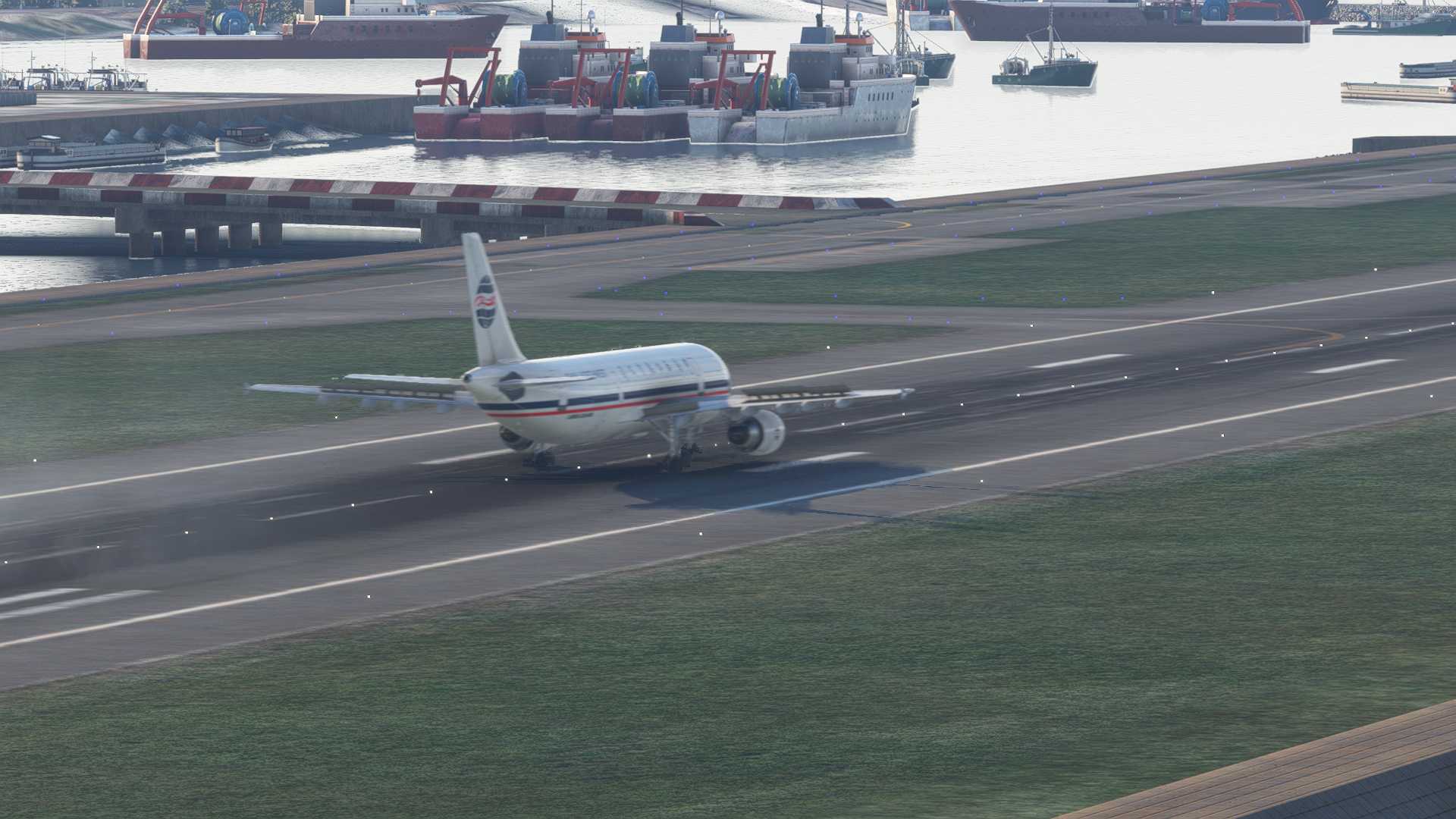 绝版图片：香港启德&amp;中国西北航空&amp;空客A300-600R-3713 