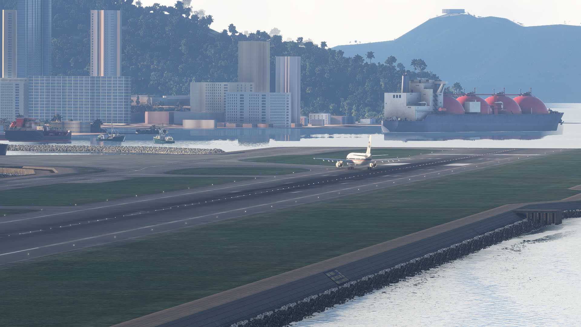 绝版图片：香港启德&amp;中国西北航空&amp;空客A300-600R-2098 