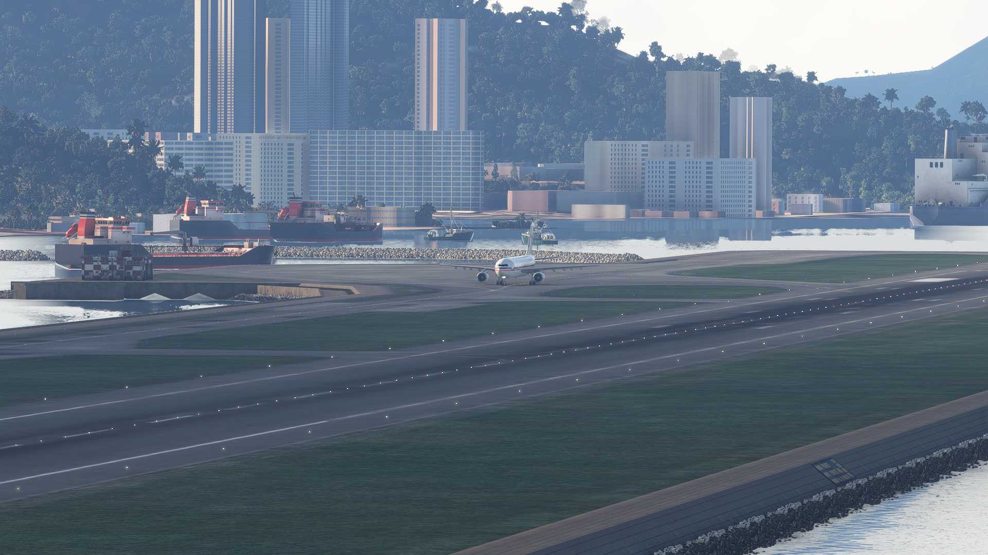 绝版图片：香港启德&amp;中国西北航空&amp;空客A300-600R-6048 