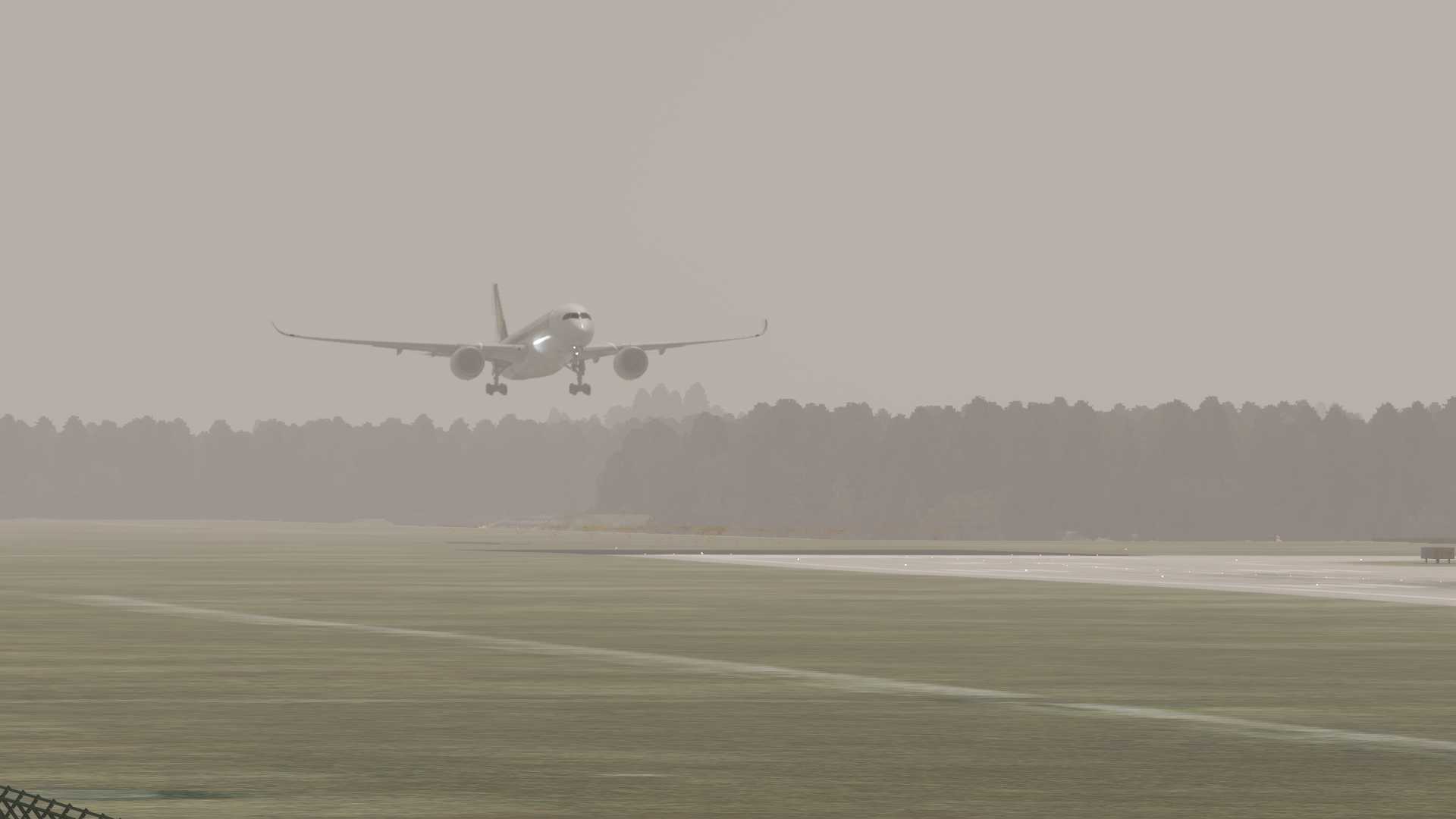 新加坡航空A350-900着陆ZUTF-402 