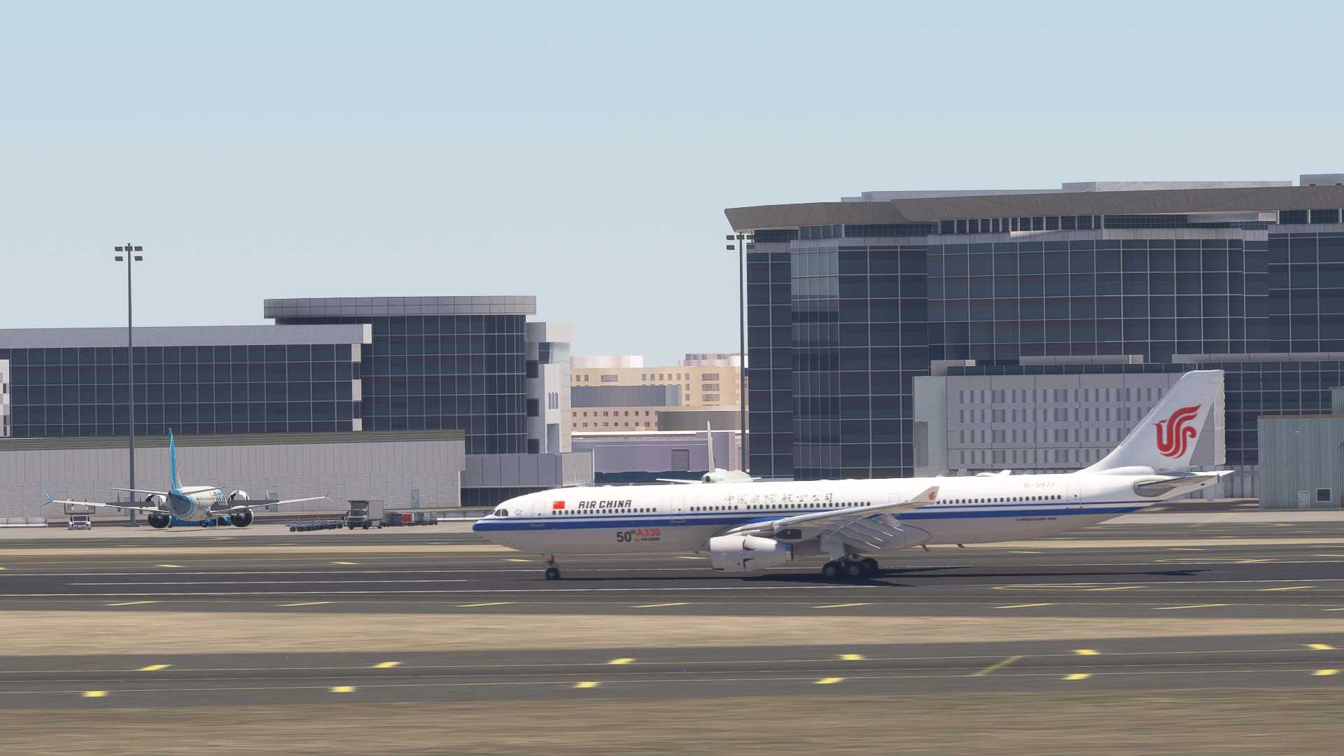 国航330落地迪拜-6800 