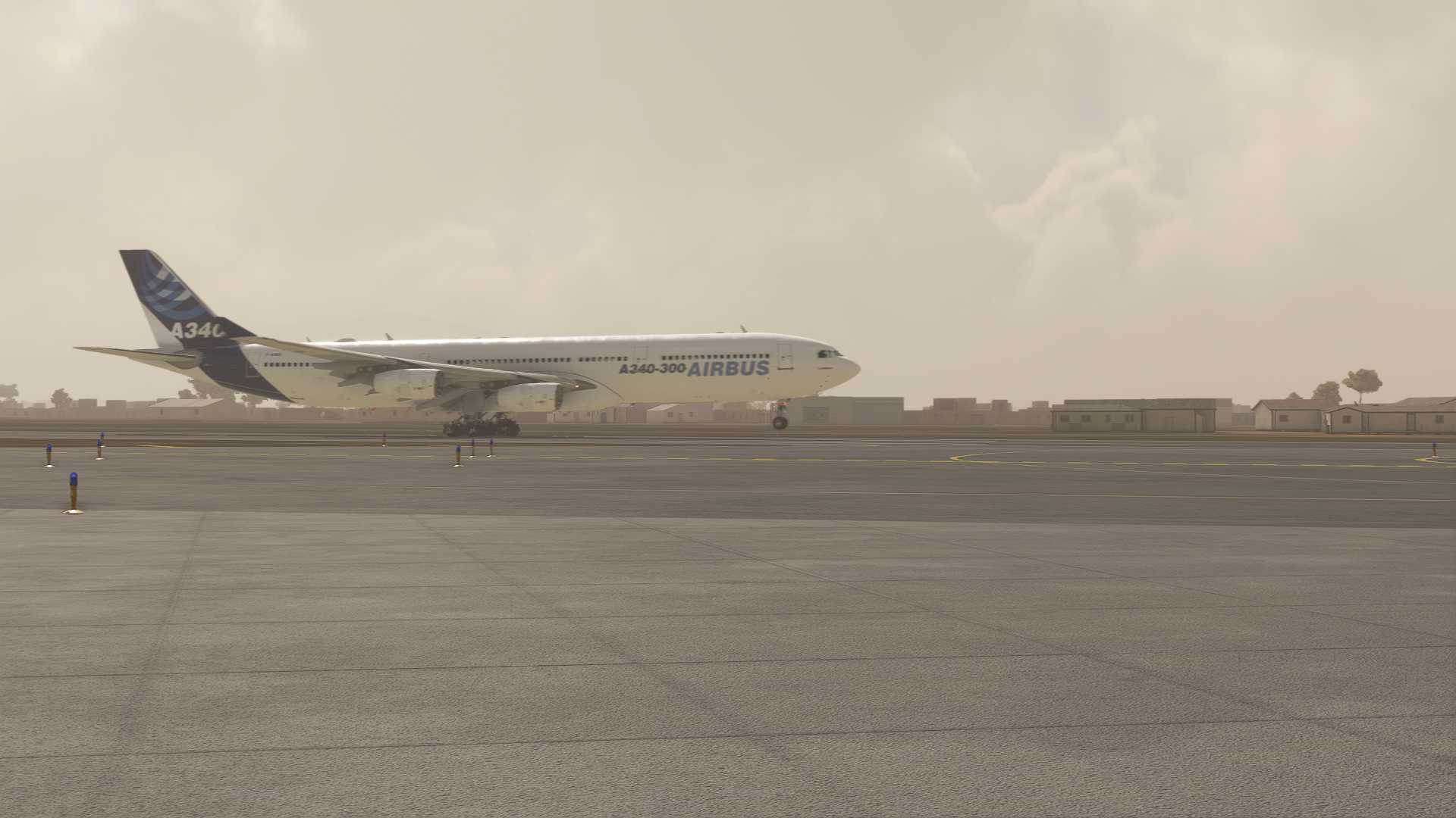 加德满都A340落地-2719 