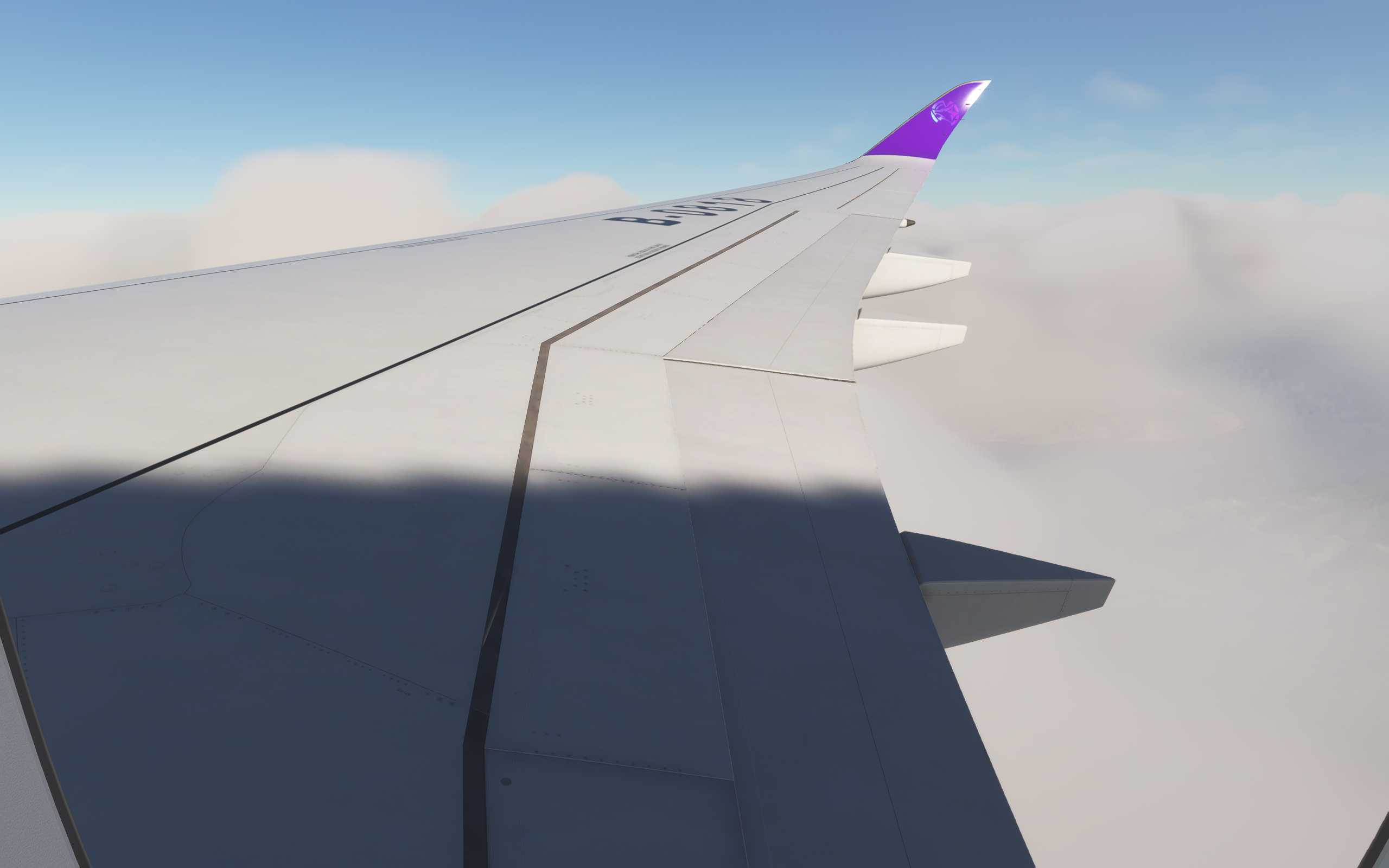【MFS2020】ZSPD-ZGGG-NZAA A350崩坏：星穹铁道狼尊Lv999涂装试飞-5902 
