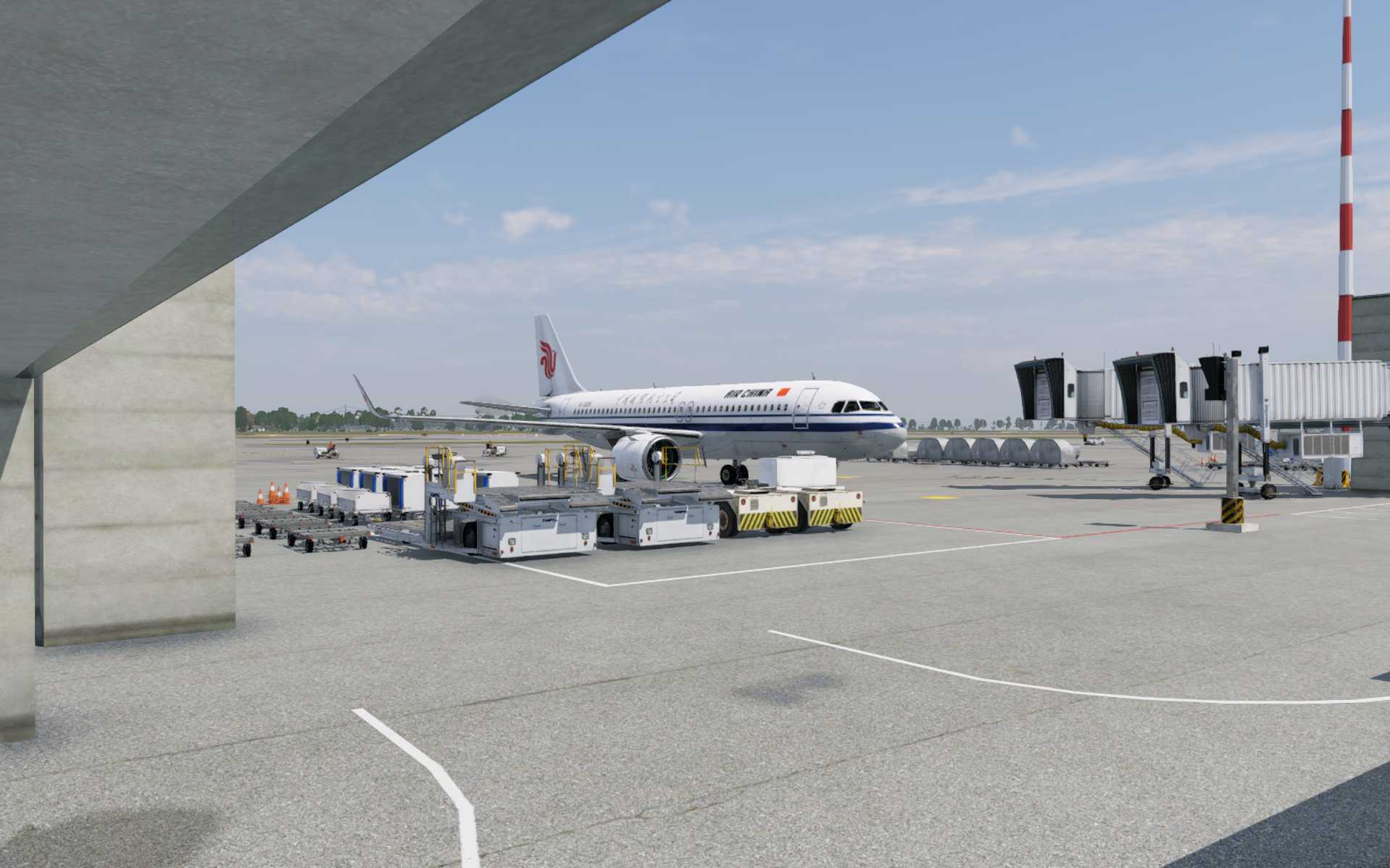【X-plane12】A320国航涂装-6907 