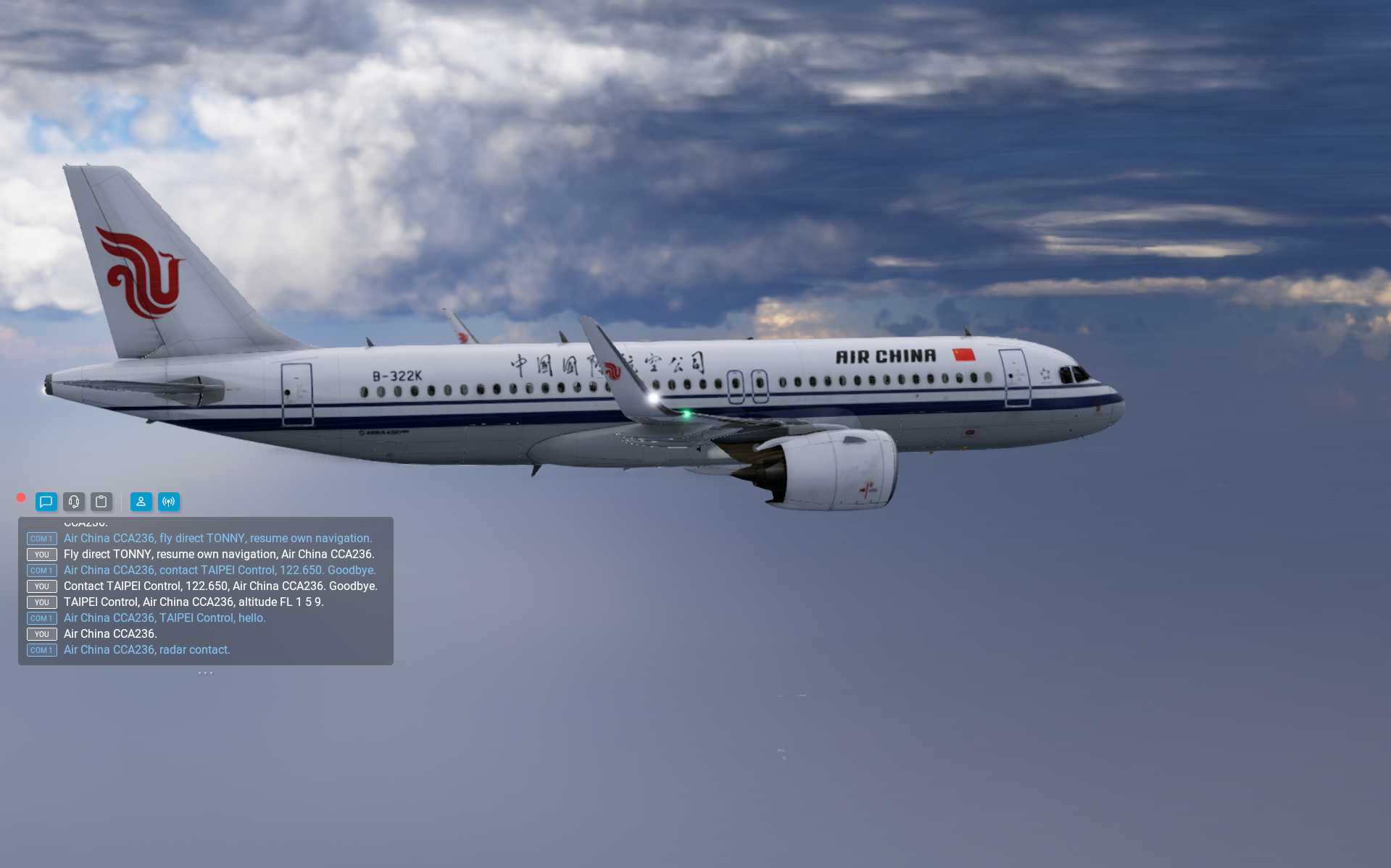 【X-plane12】A320国航涂装-9071 