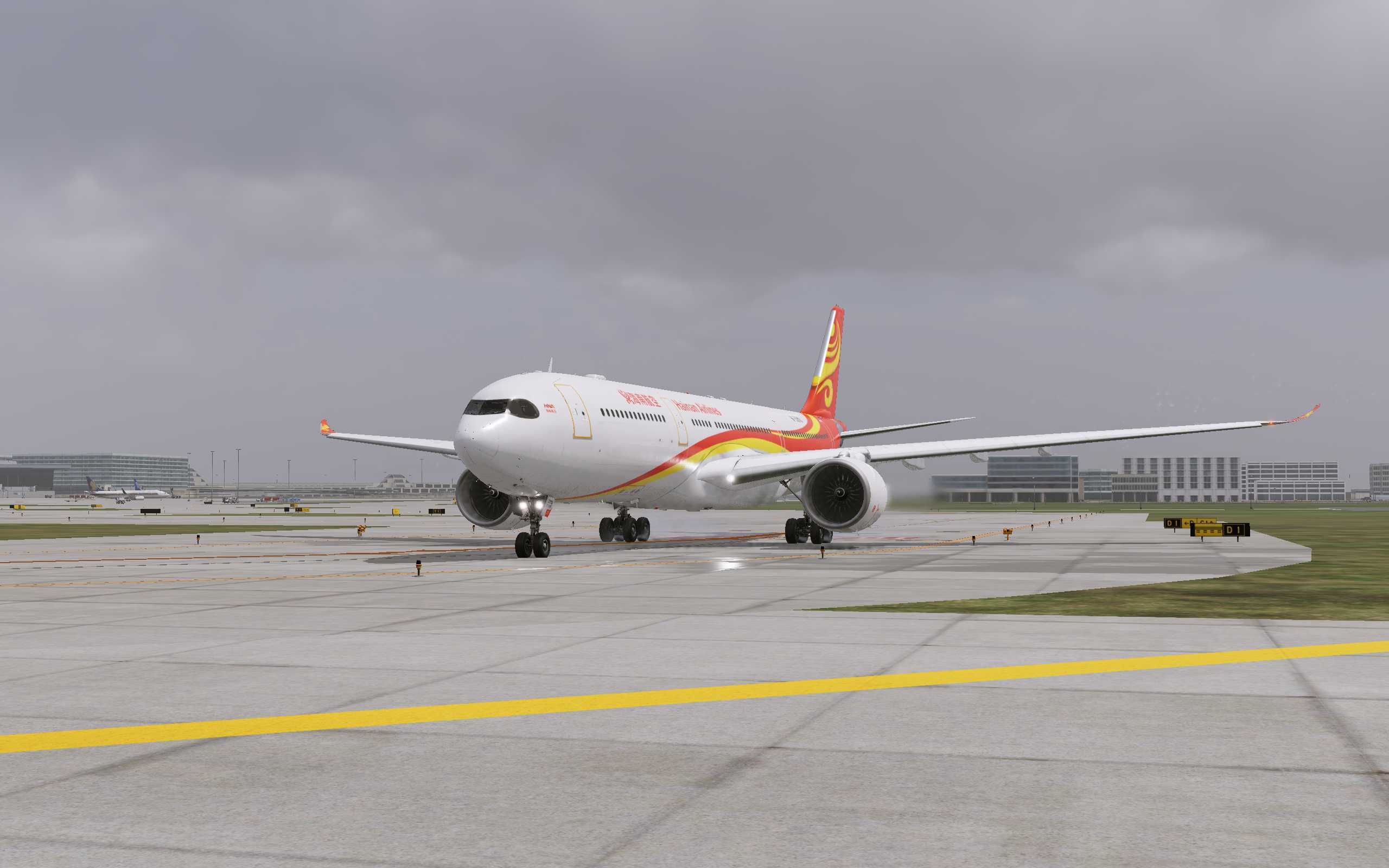 XP12美图分享 A330-900NEO-1217 