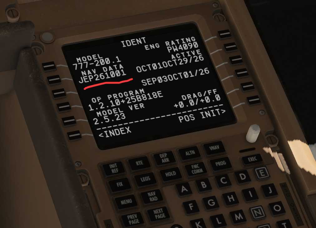 关于flightfactor波音777的航路文件位置和导航数据更新-3080 