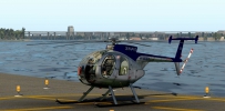 民航图库 - X-Plane MD 500 小鸟