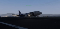 IXEG 737 Classic V1.1  熊本機場的上空