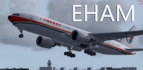 【新视频预告】Prepar3D - PMDG 777-200F ILS landing EHAM 18R