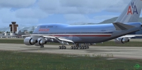 B747 American Airline