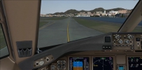 键盘飞行不可能? FSX PMDG 777 VHHX IGS 13