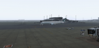 cathay pacific pushback at hong kong airport