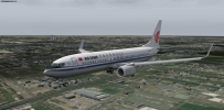 X-PLANE11 ZIBO738 ZSPD着陆