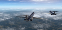 XPLANE 11 MD80 双机比翼齐飞